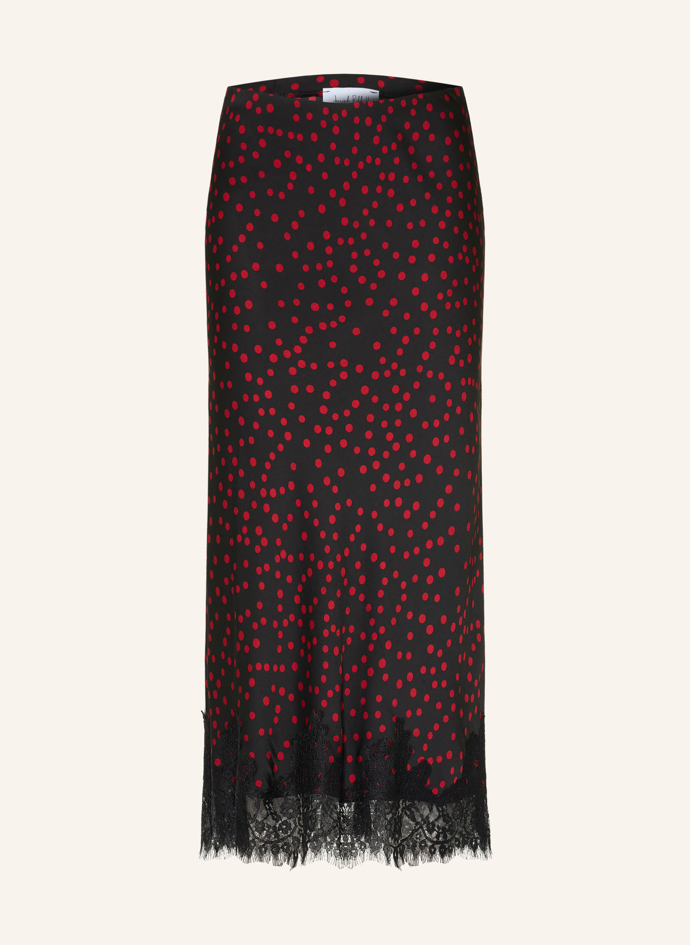 Joseph Ribkoff Rok met kant: ZWART / FUCHSIA