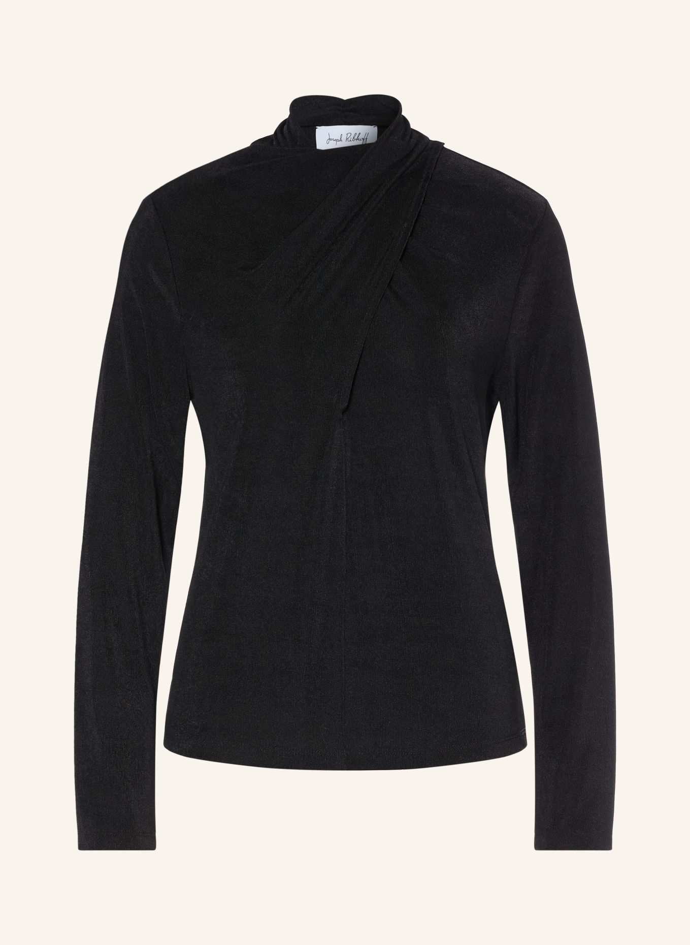 Joseph Ribkoff Long-sleeve shirt: BLACK