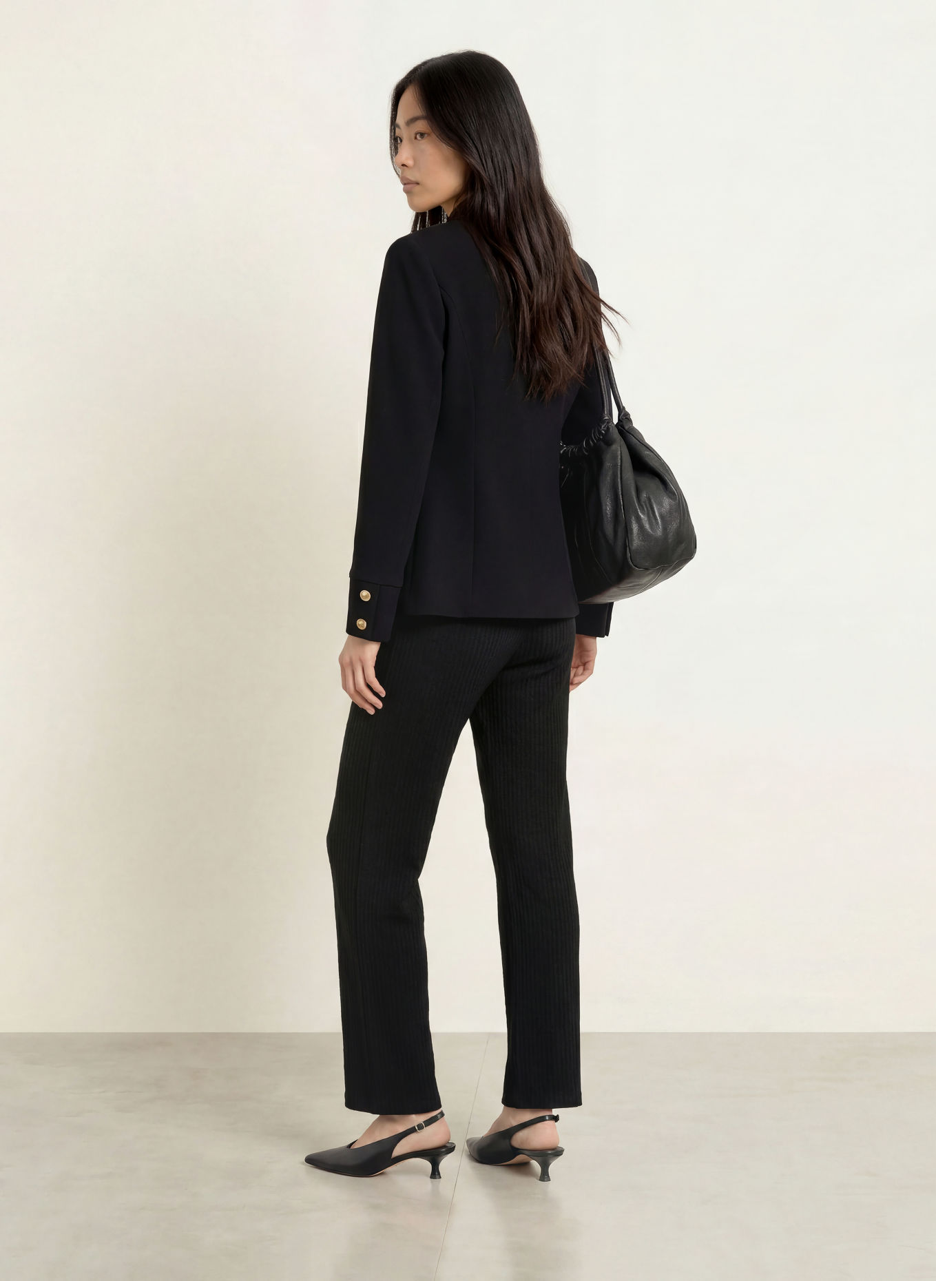 Joseph Ribkoff Blazer: BLACK