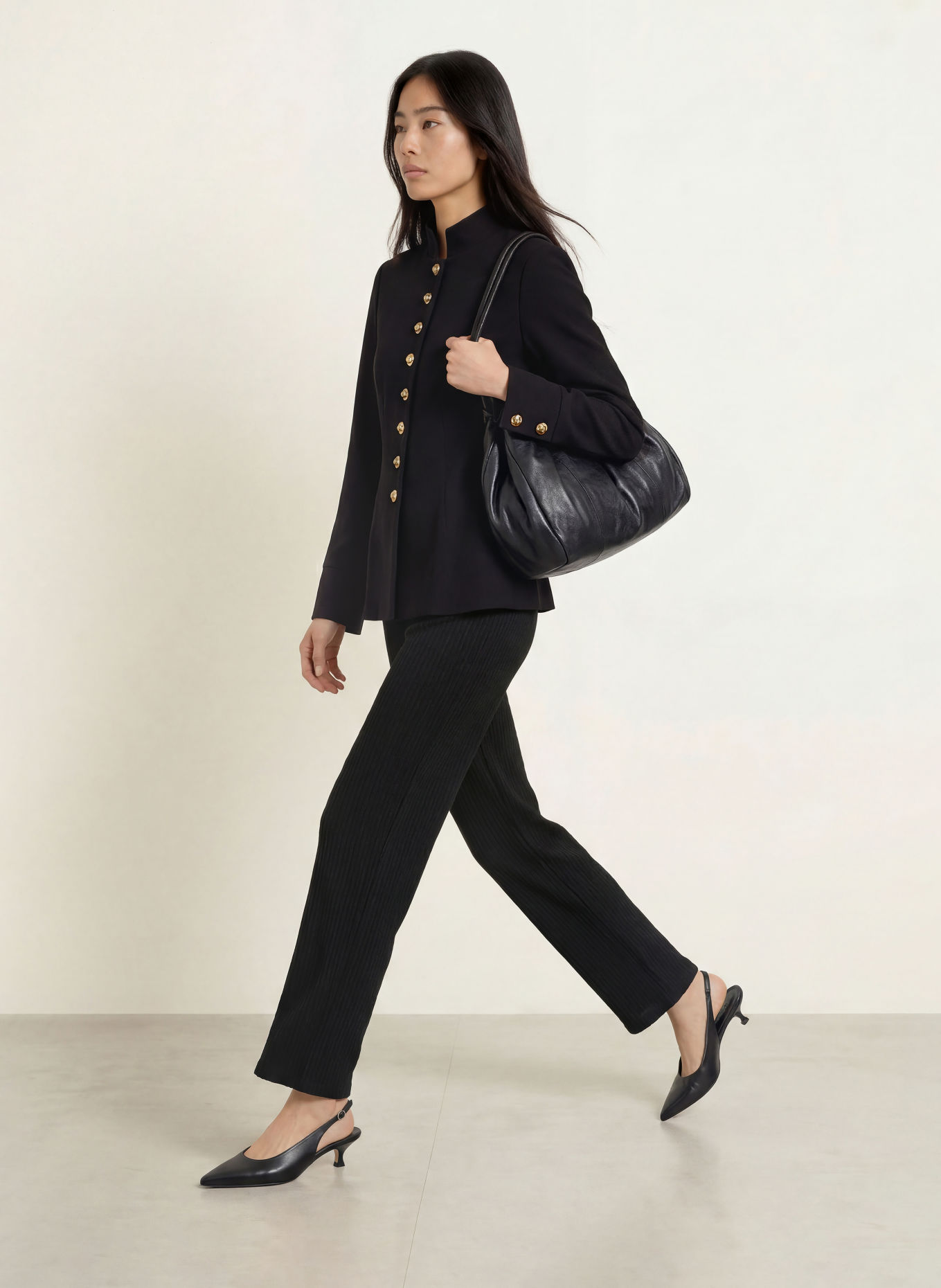 Joseph Ribkoff Blazer: BLACK