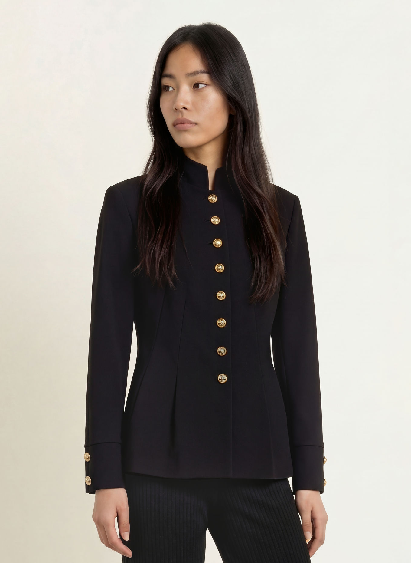 Joseph Ribkoff Blazer: BLACK