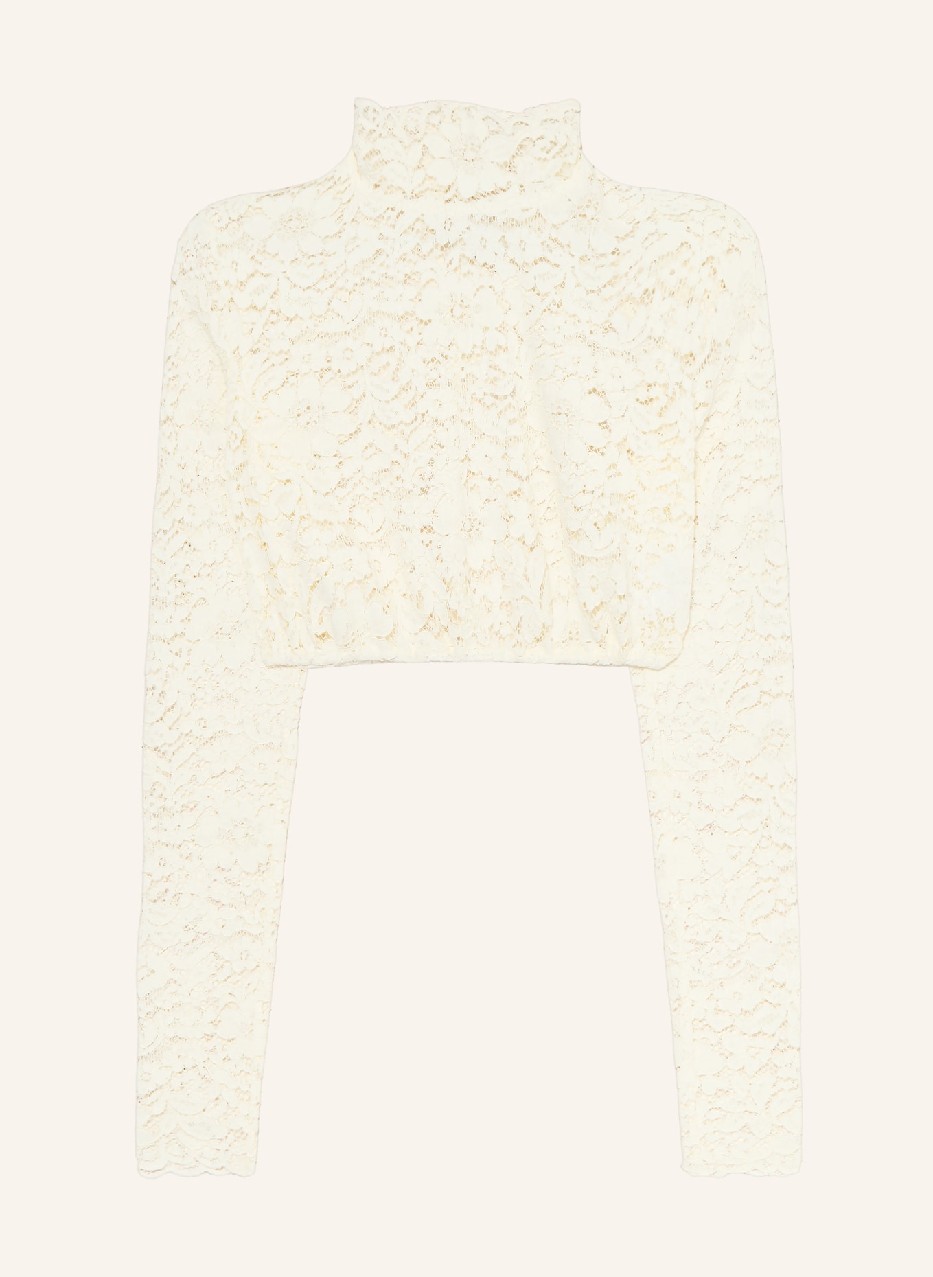 wallmann Dirndlbluse aus Spitze: CREME