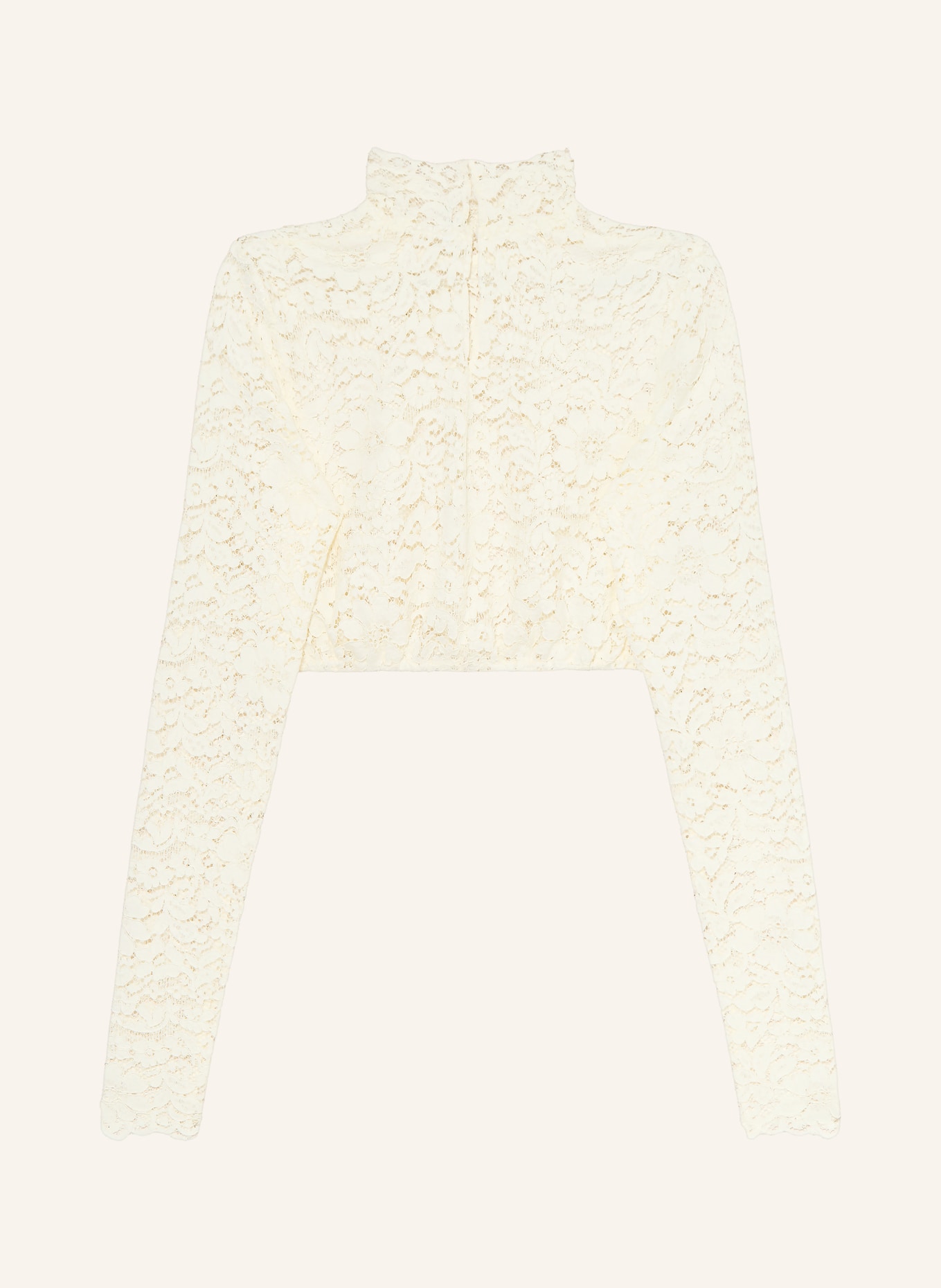 wallmann Dirndlbluse aus Spitze: CREME