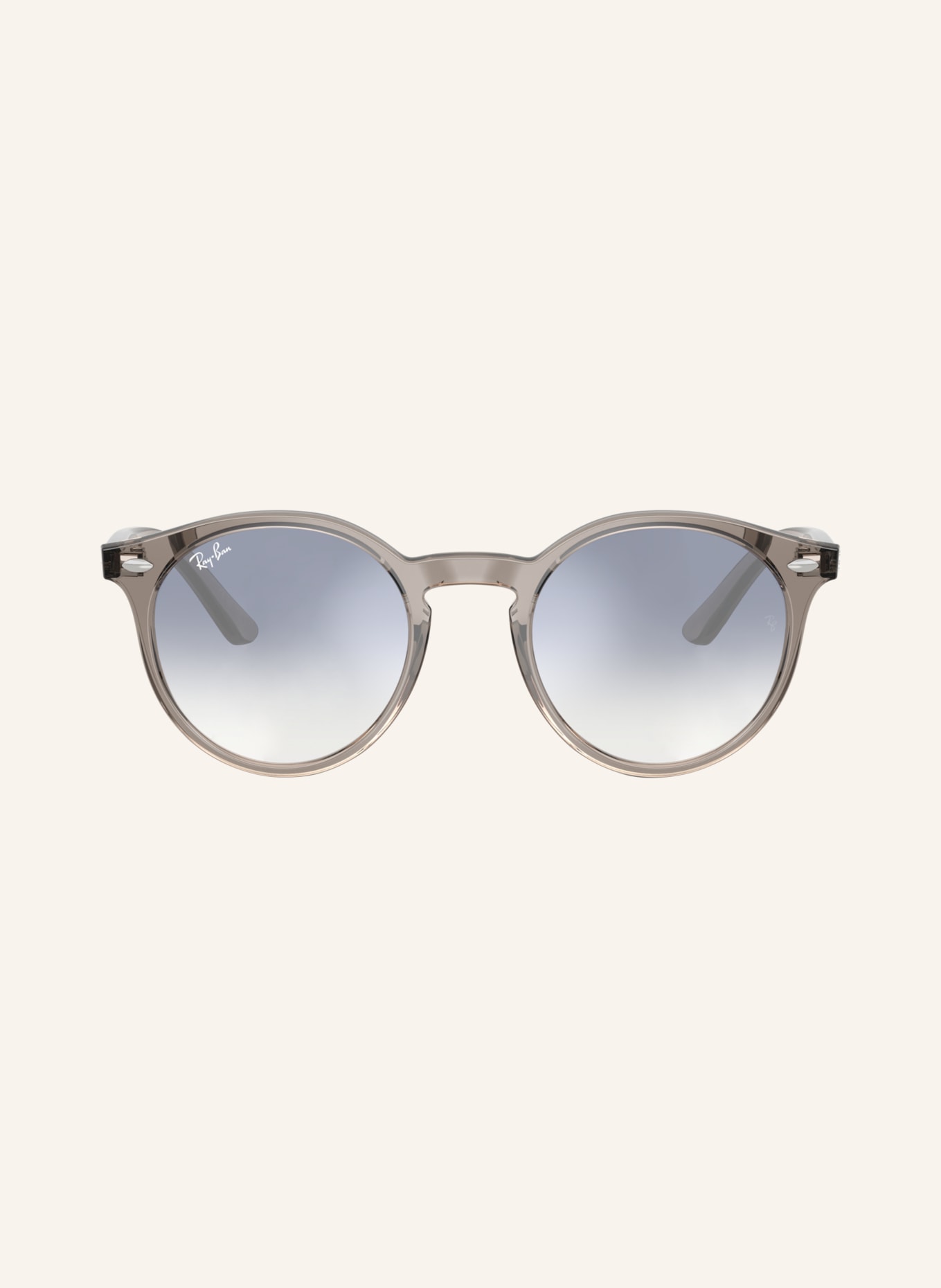 Ray-Ban Zonnebril RB9064S: LICHTGRIJS/BLAUW VERLOOP