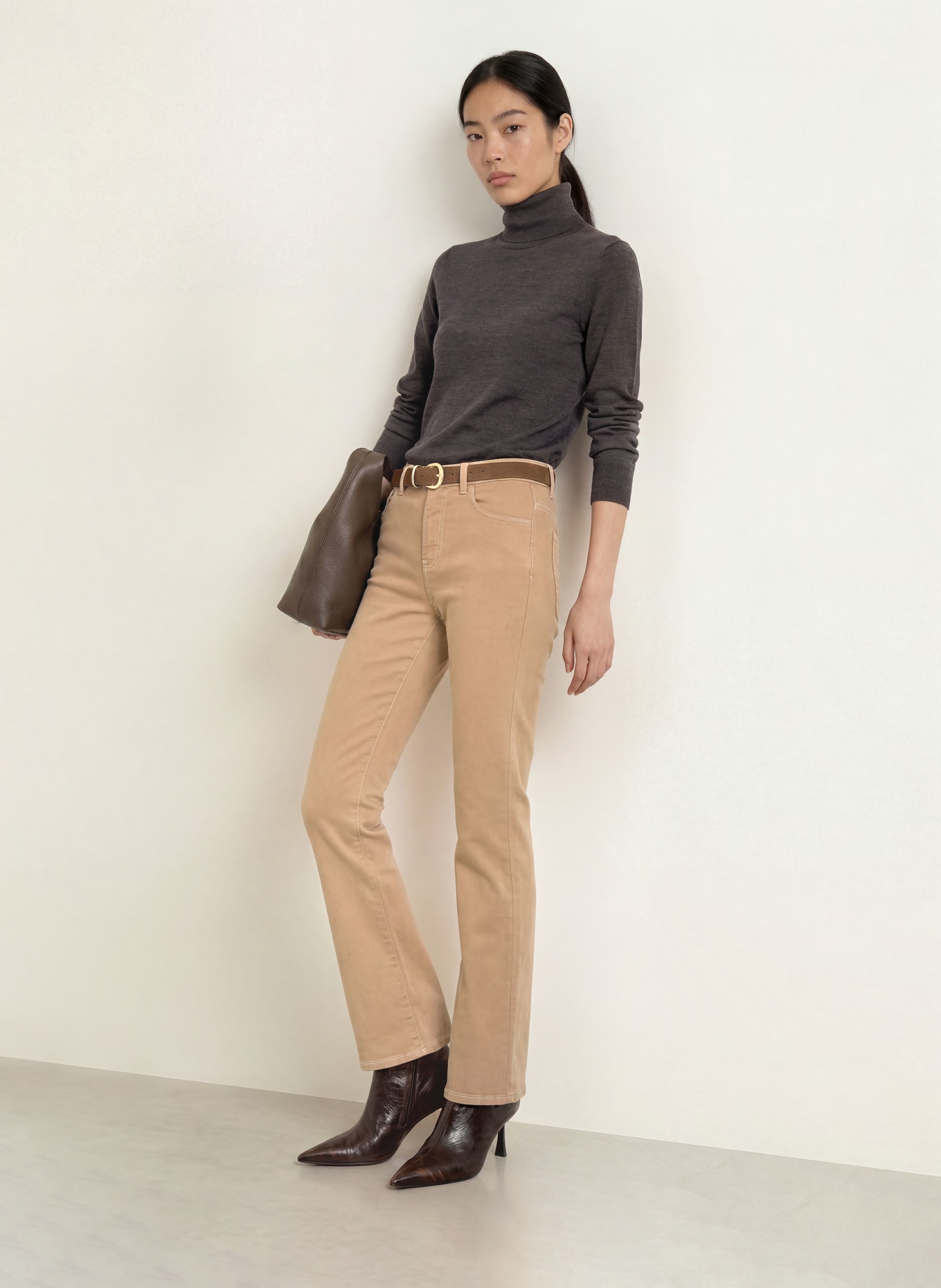 monari Bukser: BEIGE