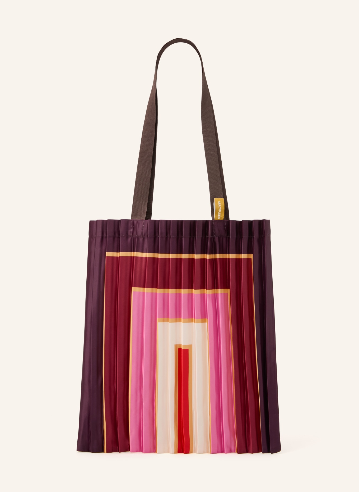 MULTITUDES Shoppers: DONKERPAARS / ROZE / DONKERROOD