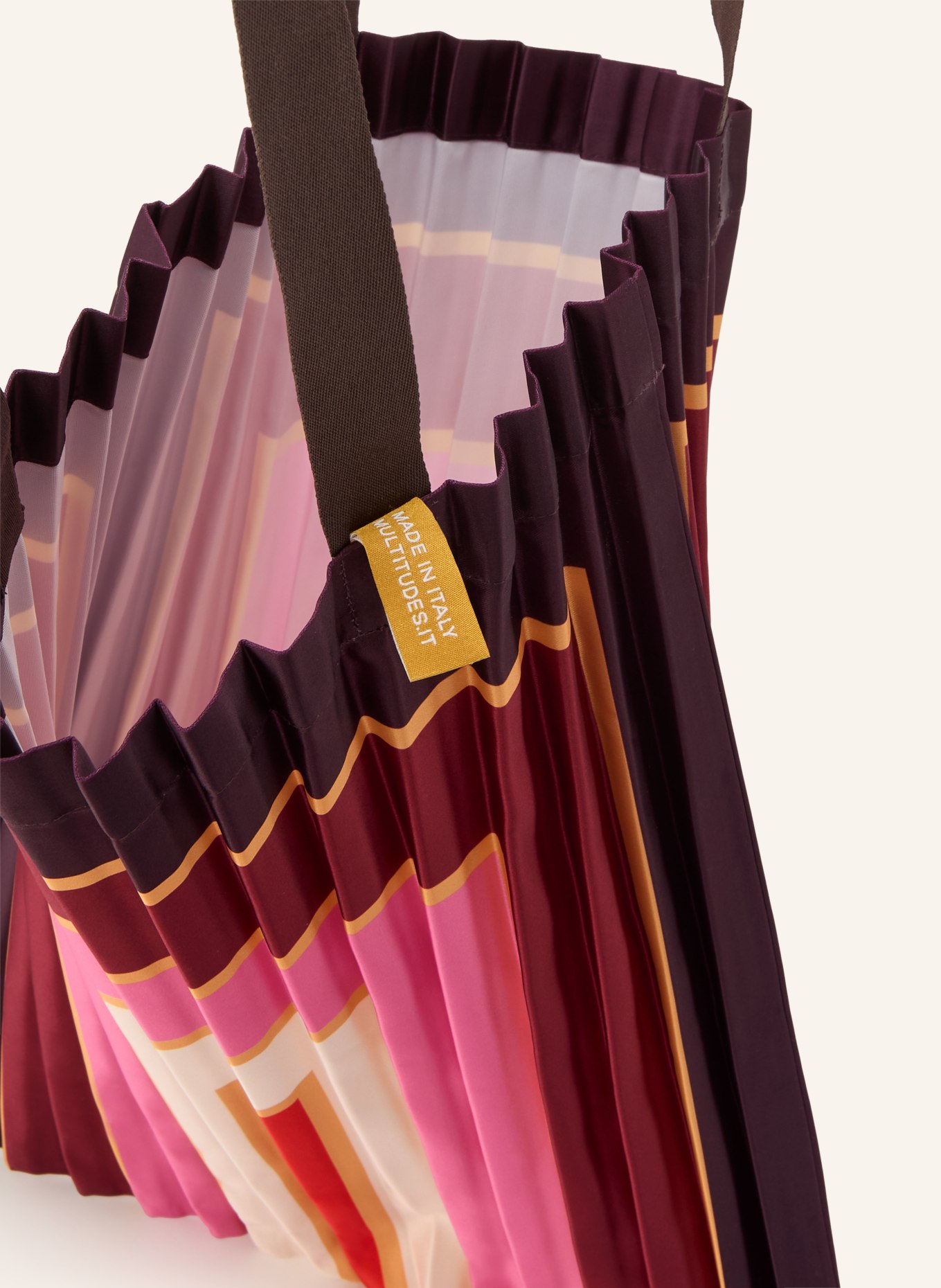 MULTITUDES Shoppers: DONKERPAARS / ROZE / DONKERROOD