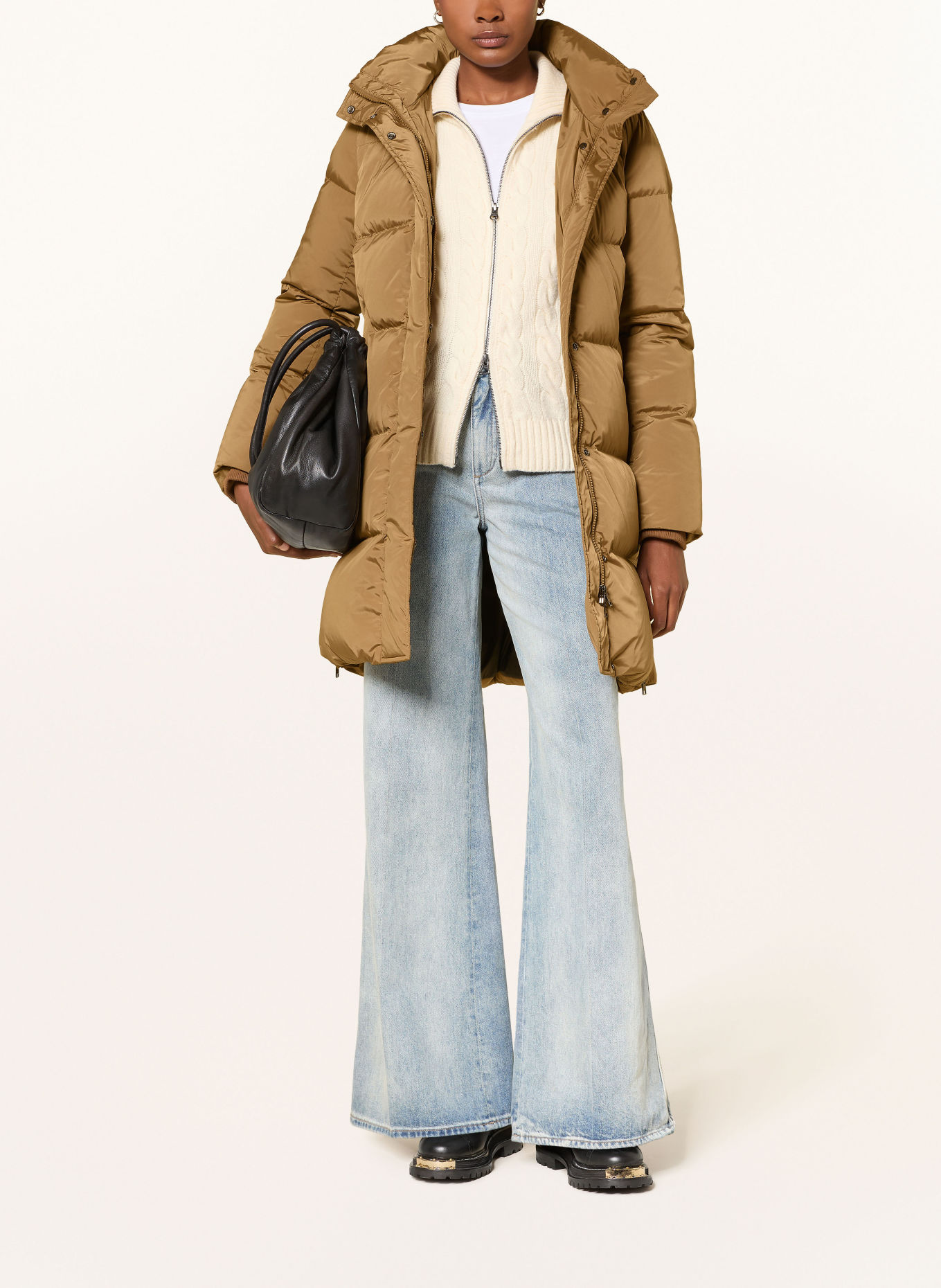 WOOLRICH Daunenjacke KELLY: COGNAC