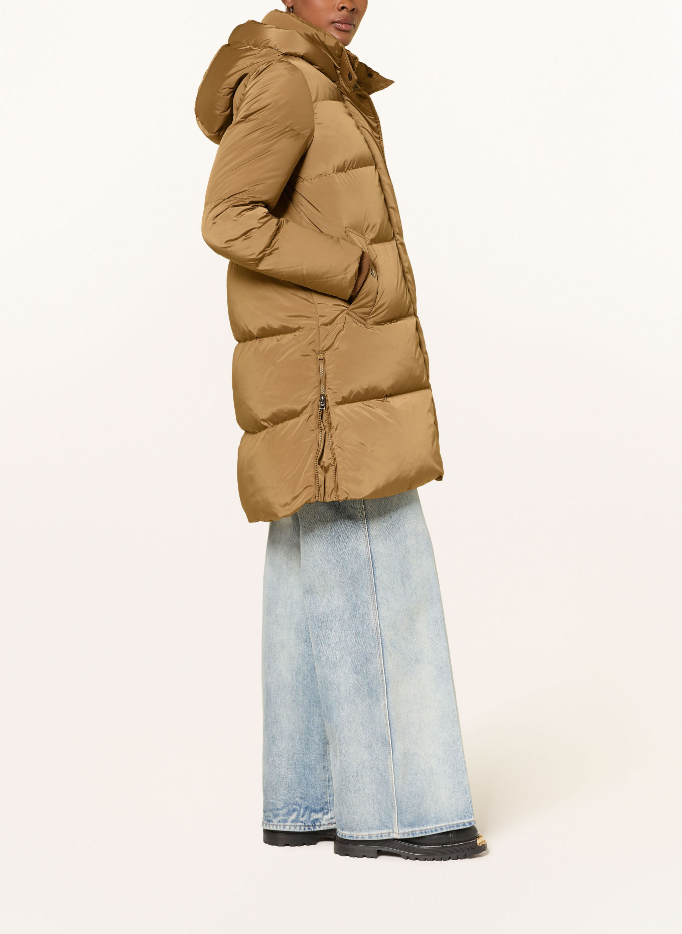 WOOLRICH Daunenjacke KELLY: COGNAC