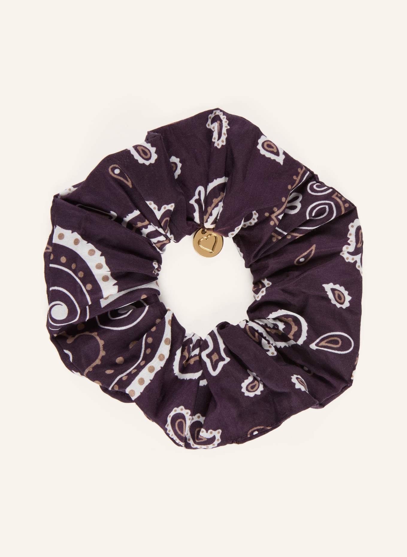 Johann & Johanna Haarelastiekje: DONKERBLAUW / TAUPE / WIT