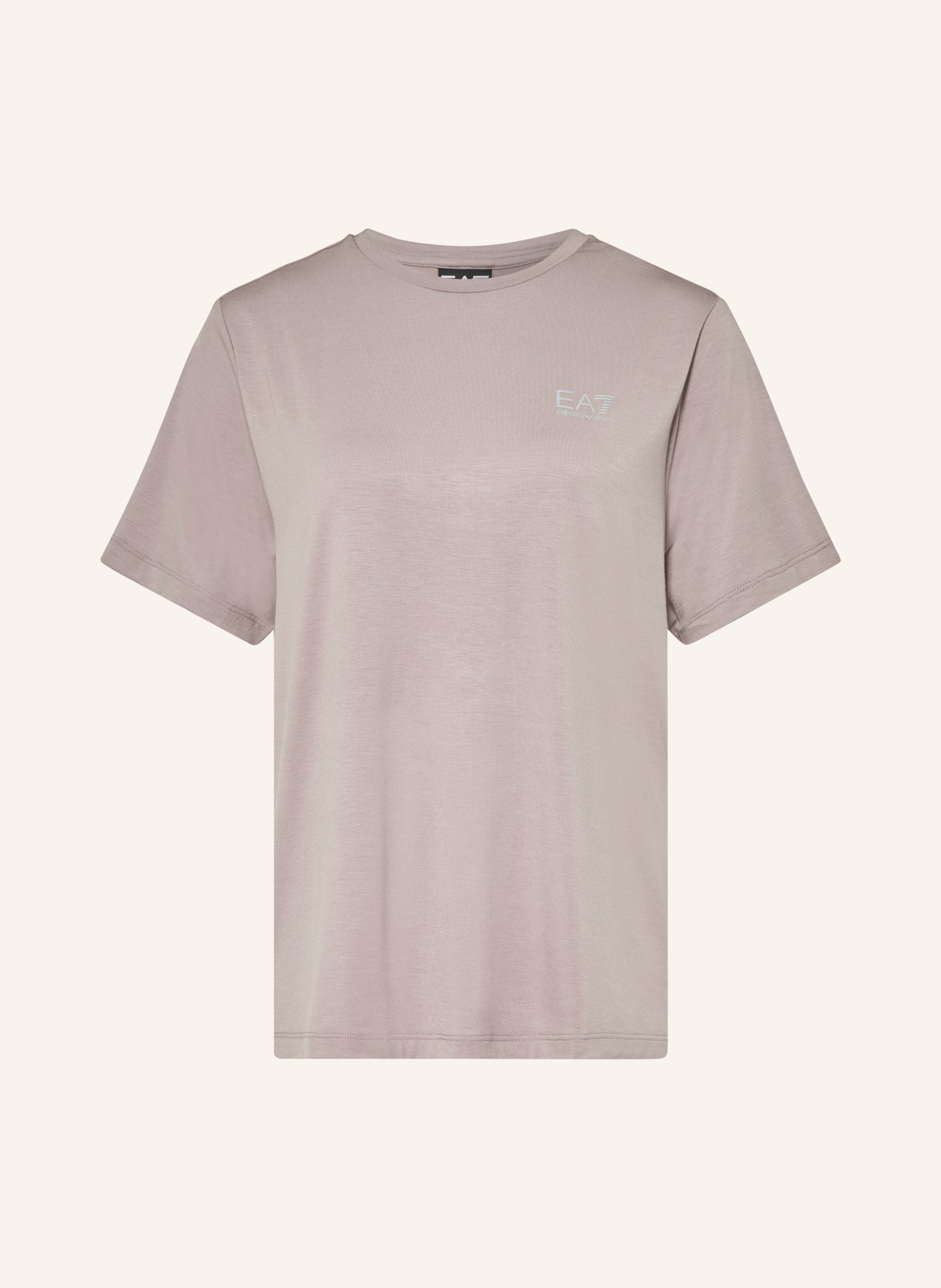 EA7 EMPORIO ARMANI T-shirt NATURAL VENTUS7: TAUPE / PURPLE