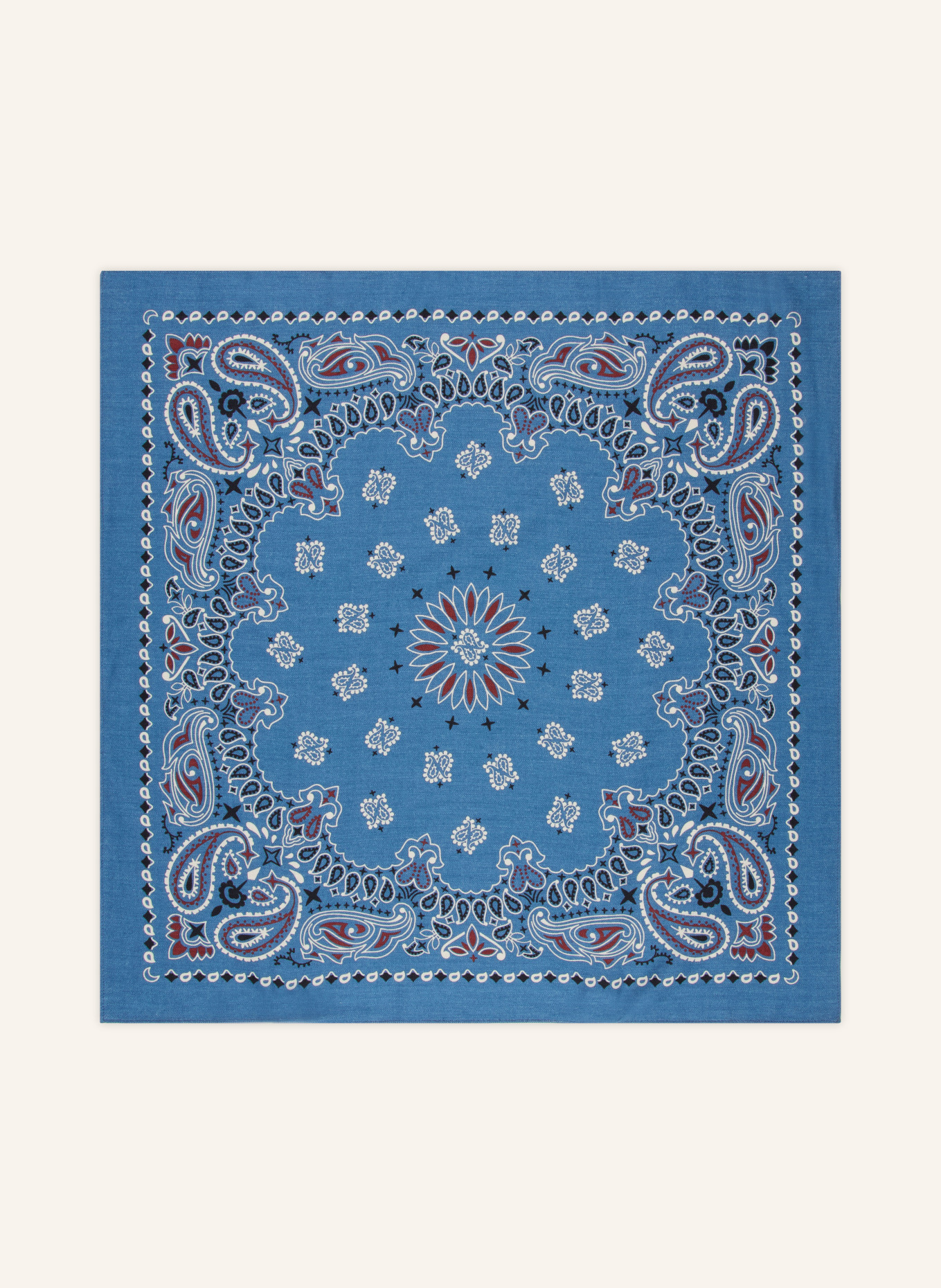 darling harbour Halsdoek met zijde: BLUE