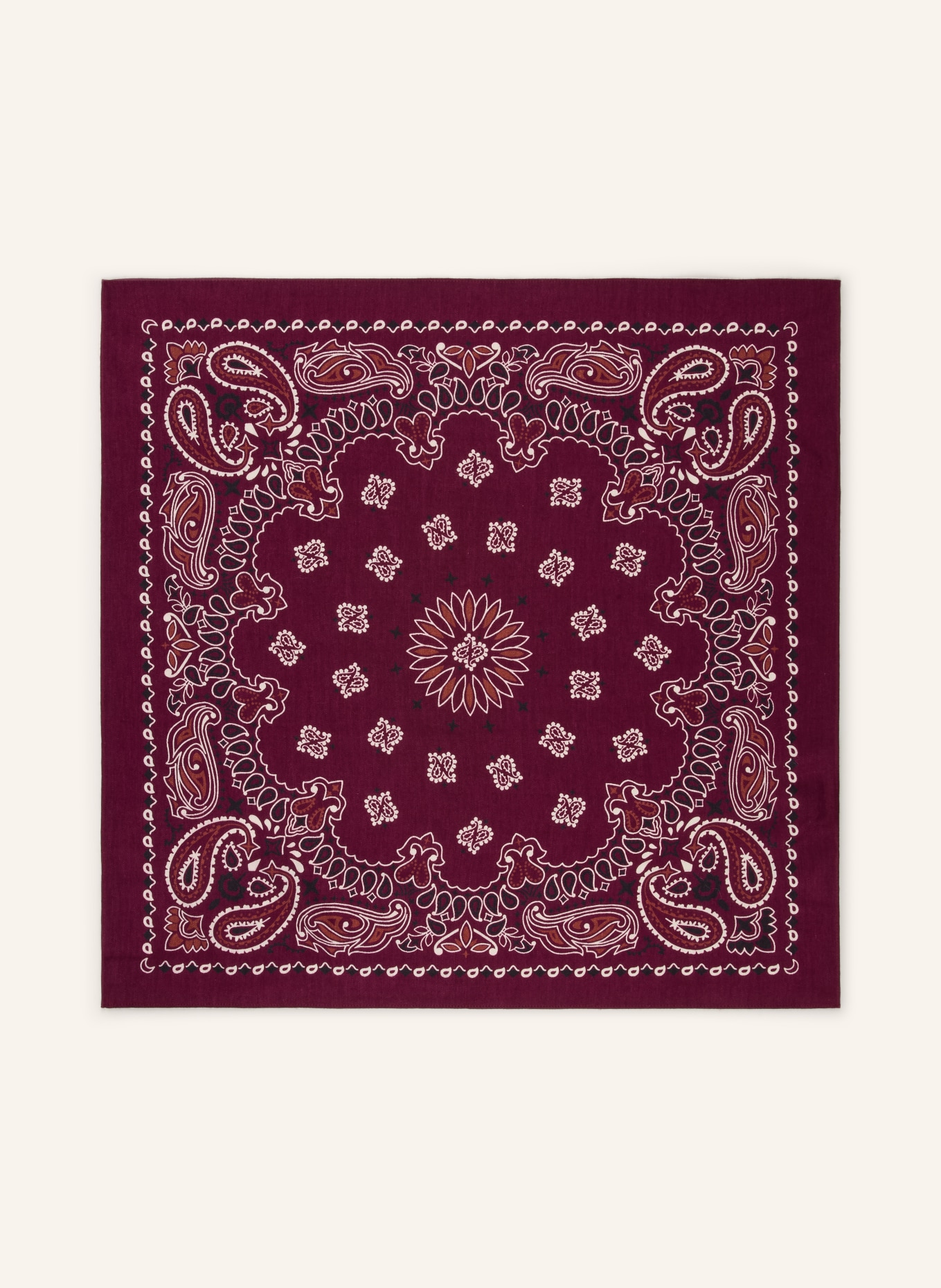 darling harbour Scarf with silk: BORDEAUX