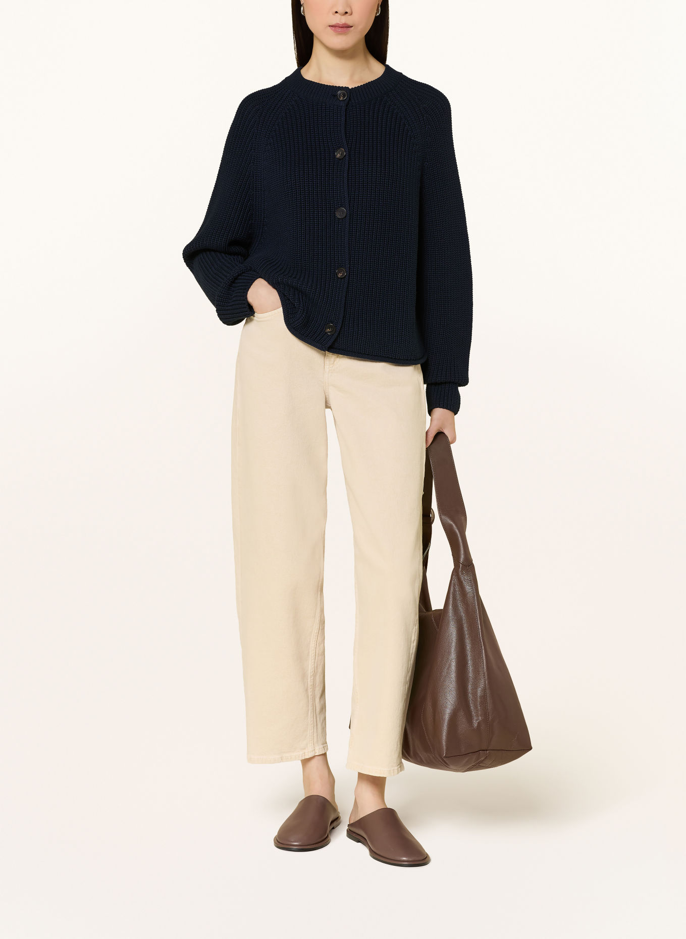 Marc O'Polo Cardigan: DARK BLUE