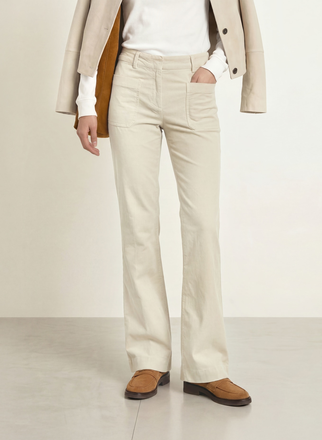 Marc O'Polo Corduroy pants: BEIGE