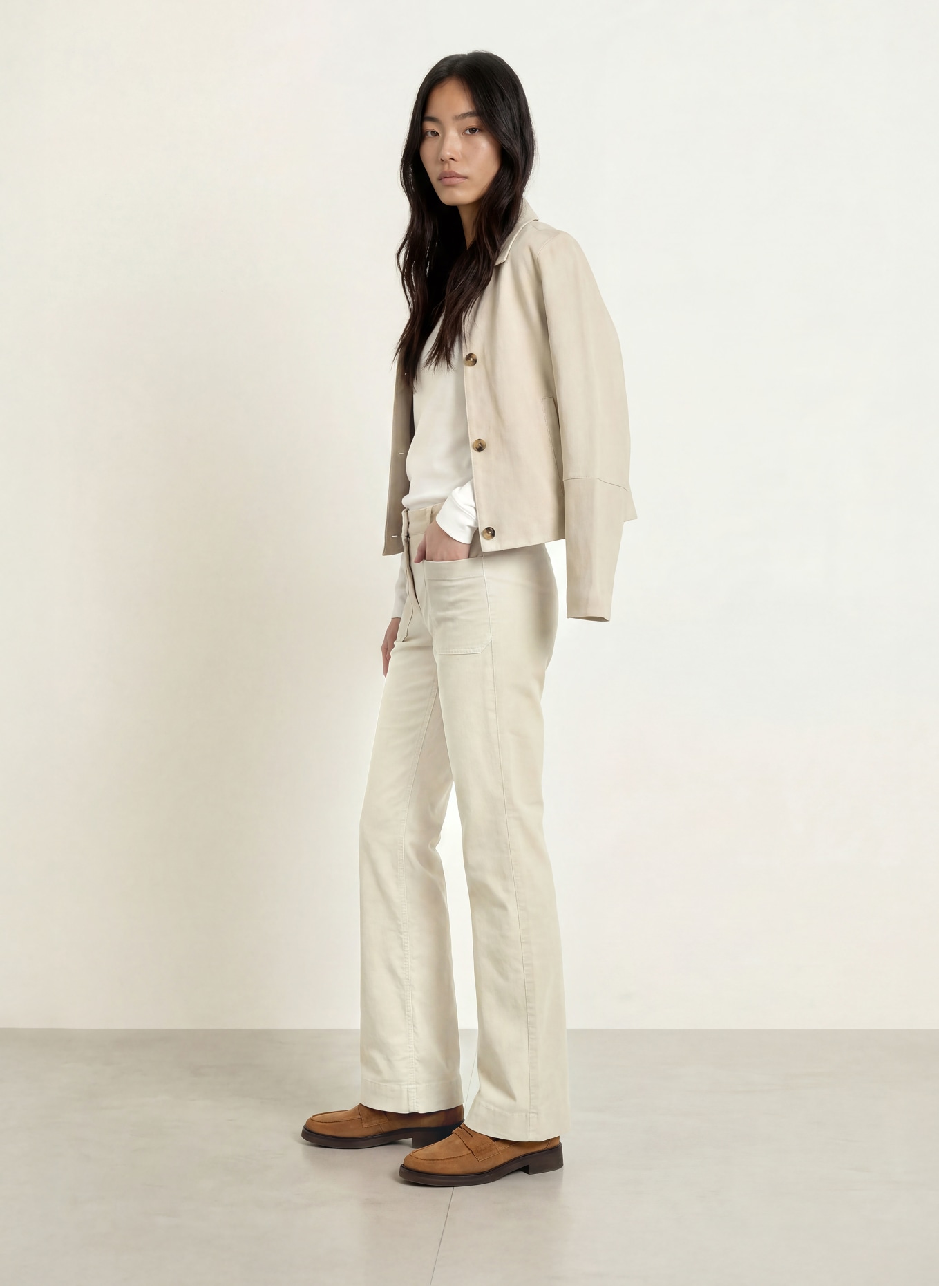 Marc O'Polo Corduroy pants: BEIGE