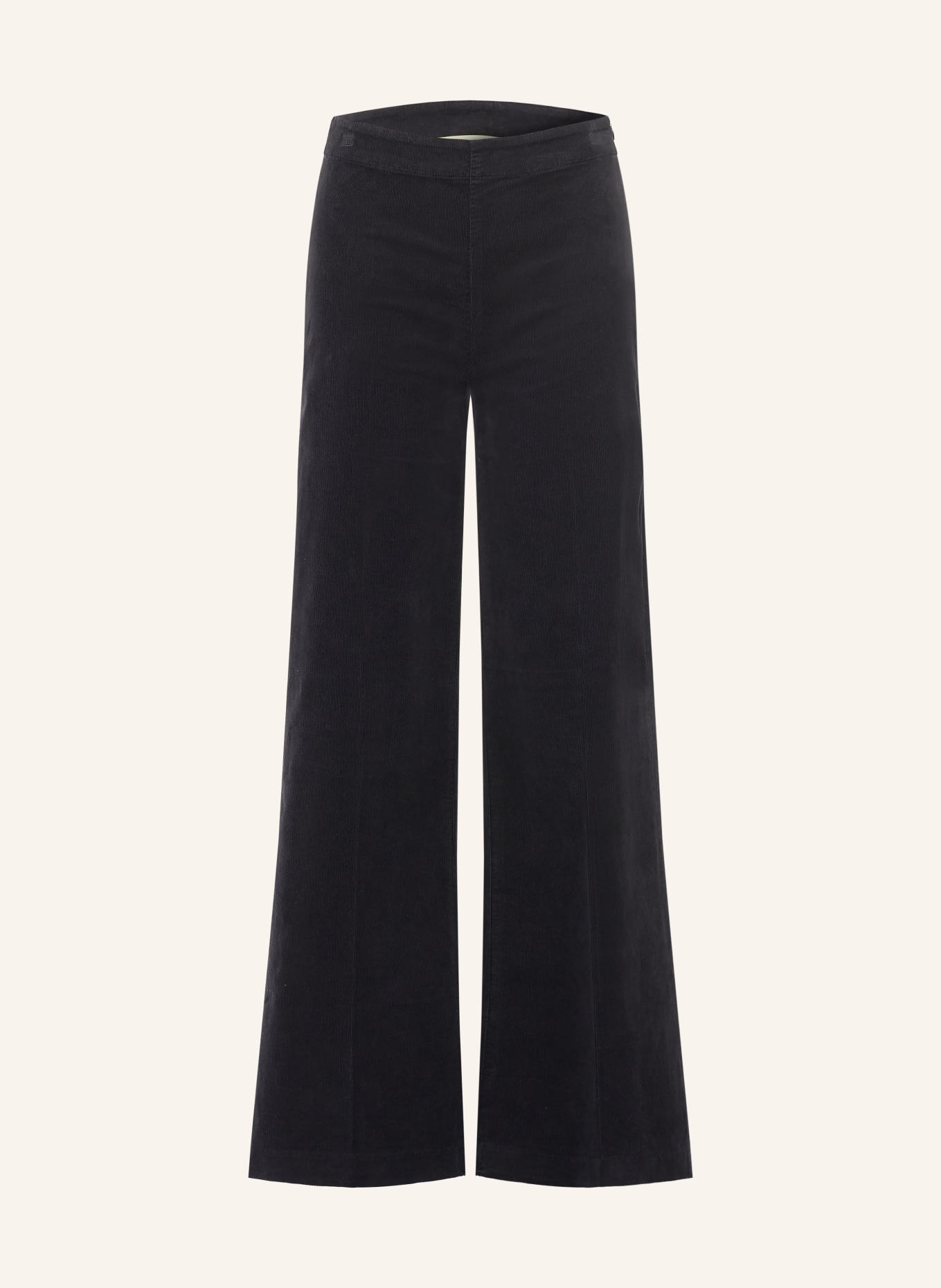 Marc O'Polo Marlene-broek MARGO van corduroy: ZWART