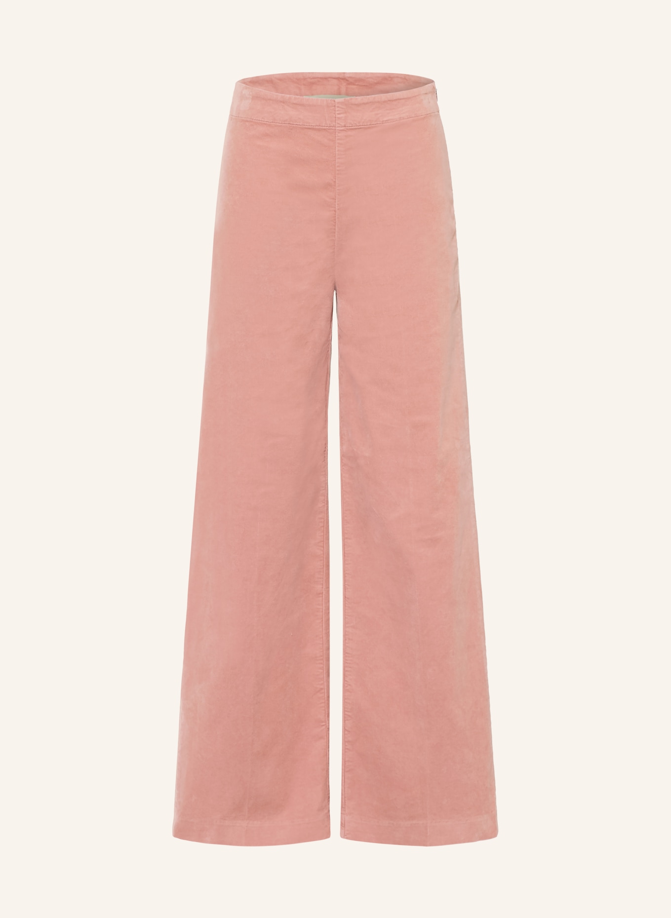 Marc O'Polo MARGO wide-leg trousers made from corduroy: ROSE
