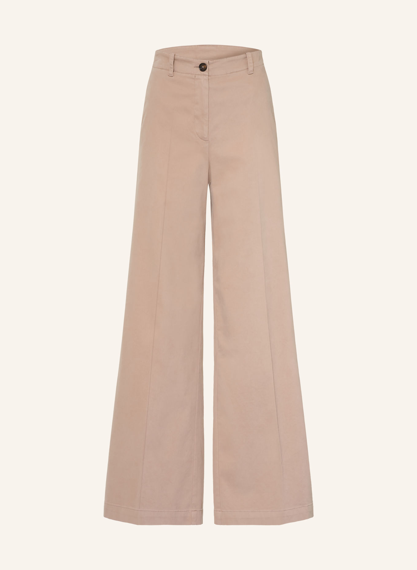Marc O'Polo Wide-leg trousers: BEIGE