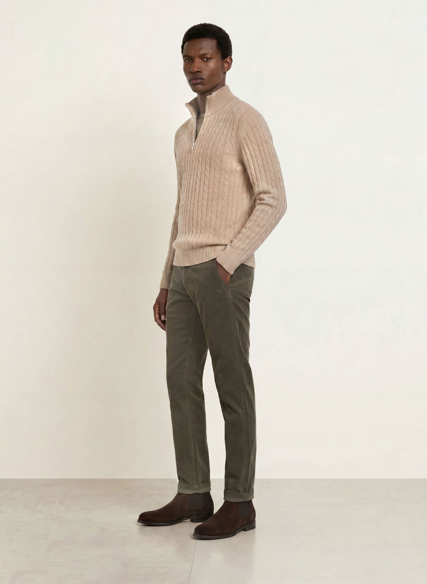 STROKESMAN'S Troyer: BEIGE