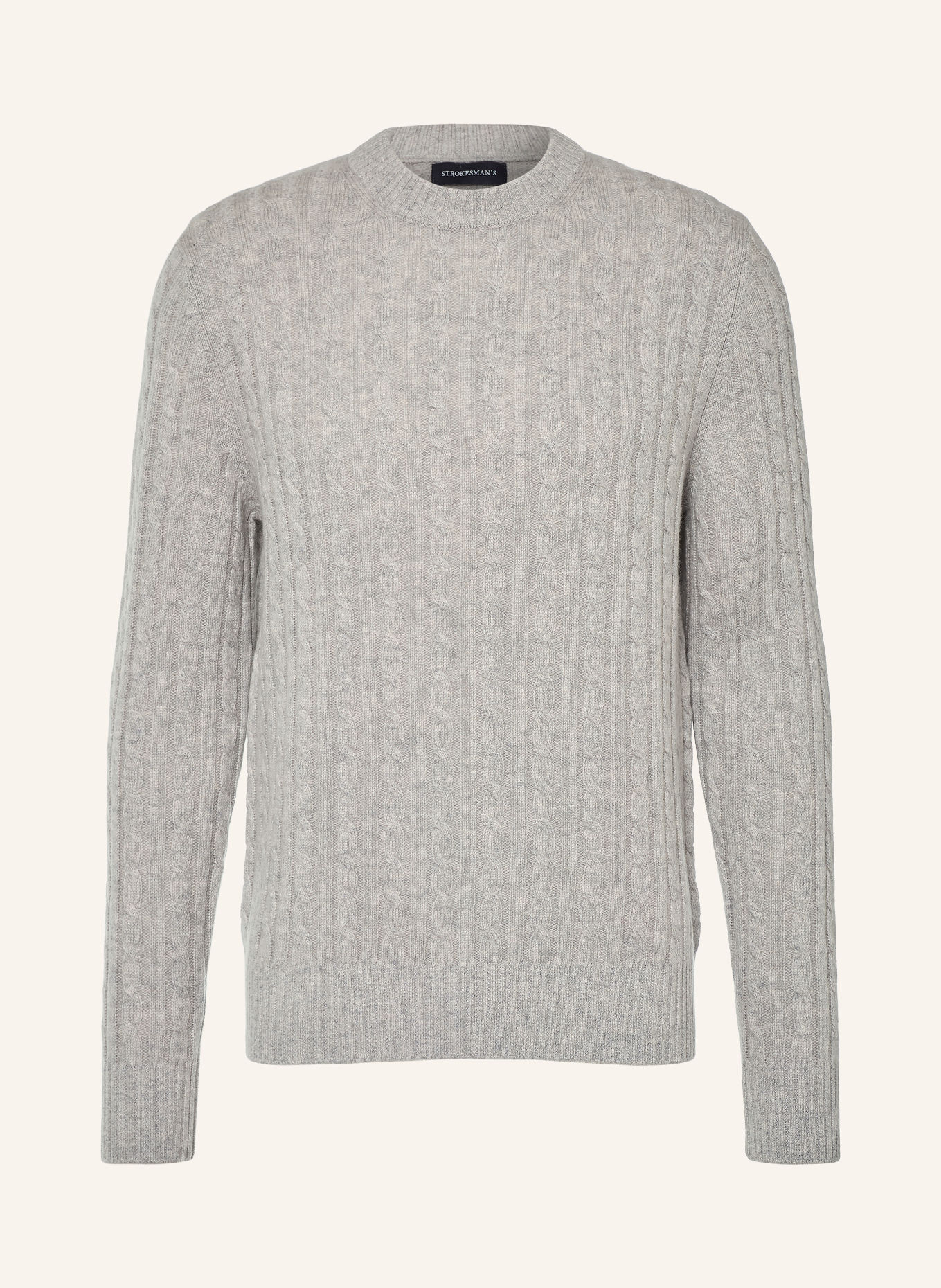 STROKESMAN'S Sweater: LIGHT GRAY