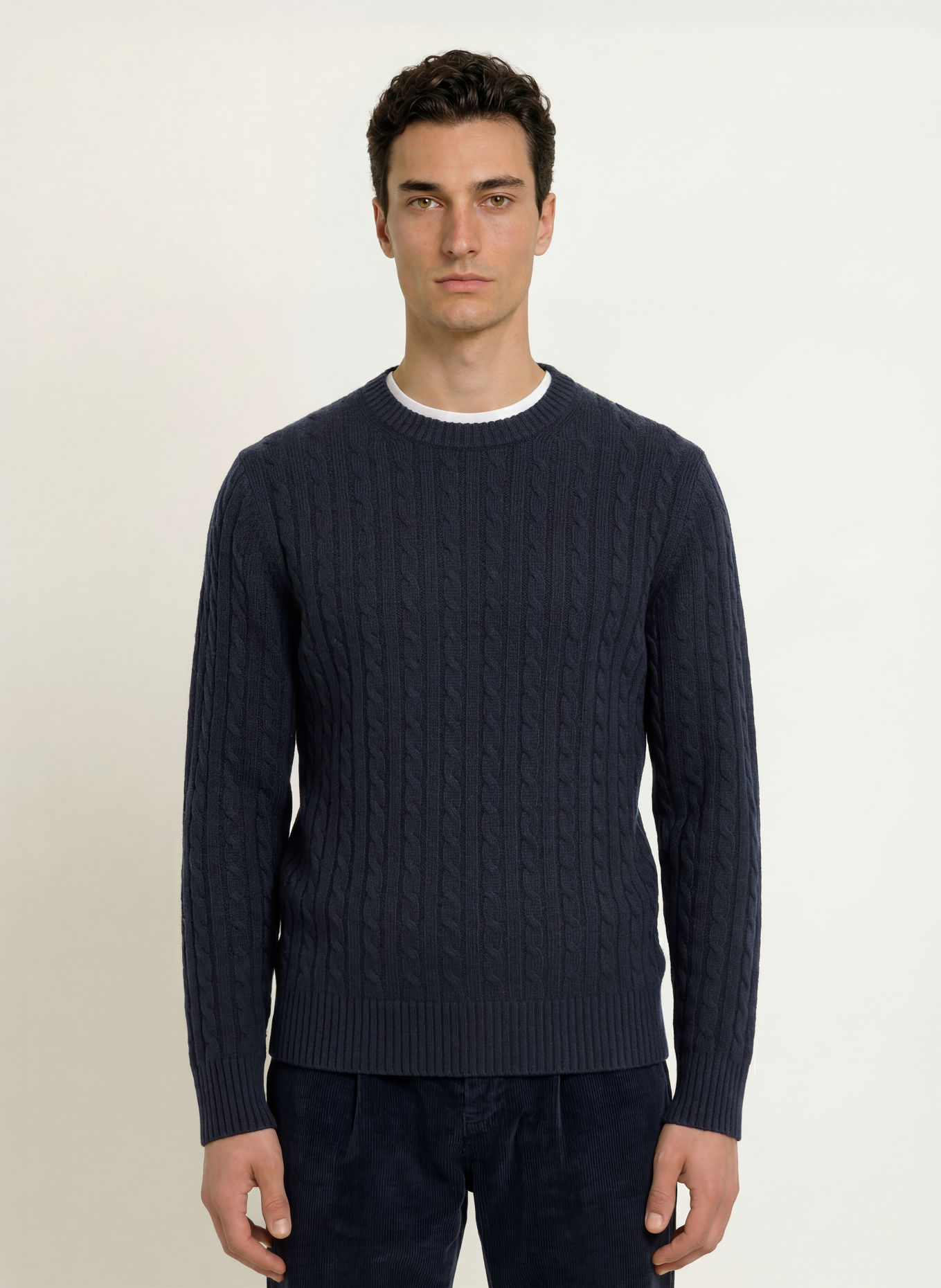 STROKESMAN'S Pullover: DUNKELBLAU