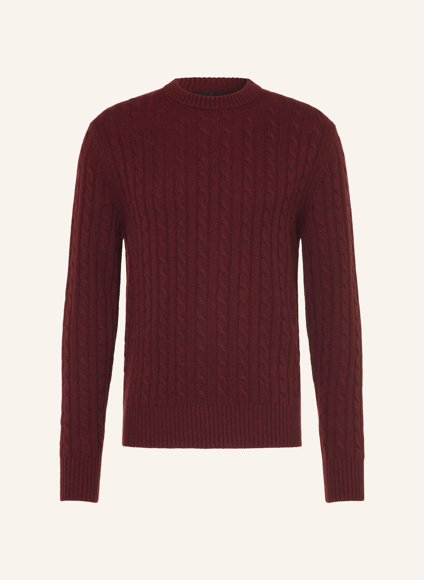 STROKESMAN'S Pullover: DUNKELROT
