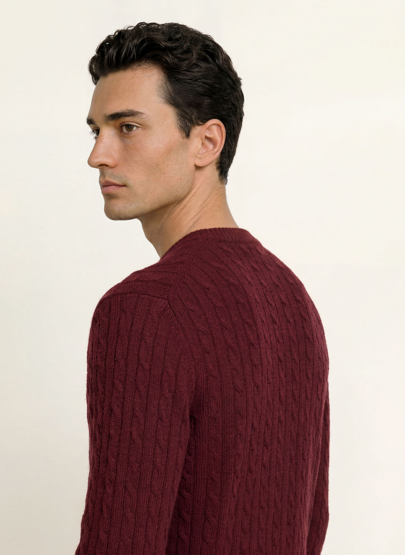 STROKESMAN'S Pullover: DUNKELROT