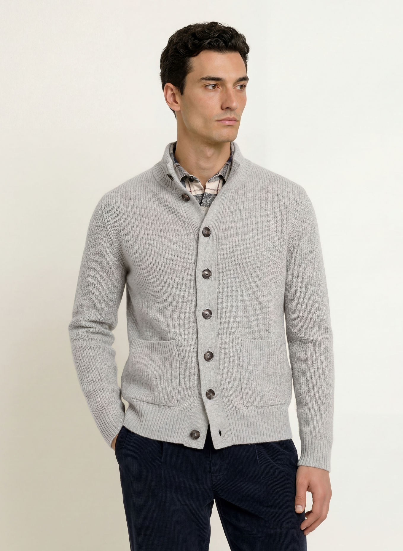STROKESMAN'S Vest: LICHTGRIJS