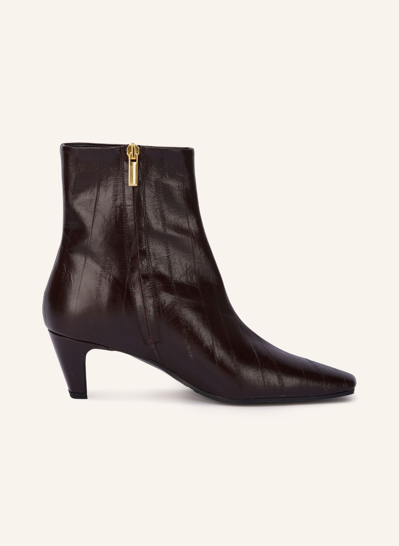 MRS & HUGS Laarsjes: MARRON FONCÉ