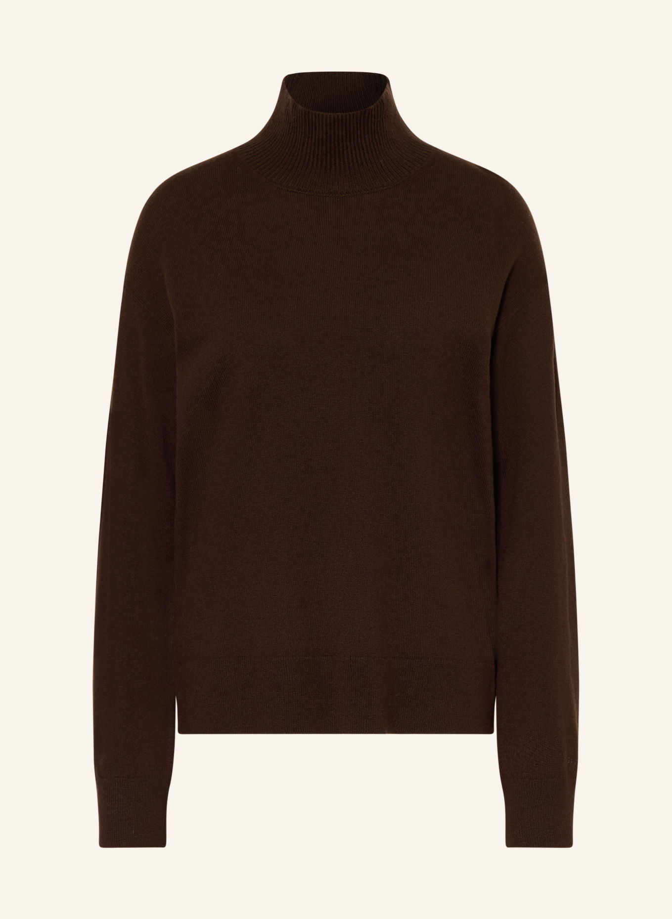 GANT Pull à col roulé: MARRON FONCÉ