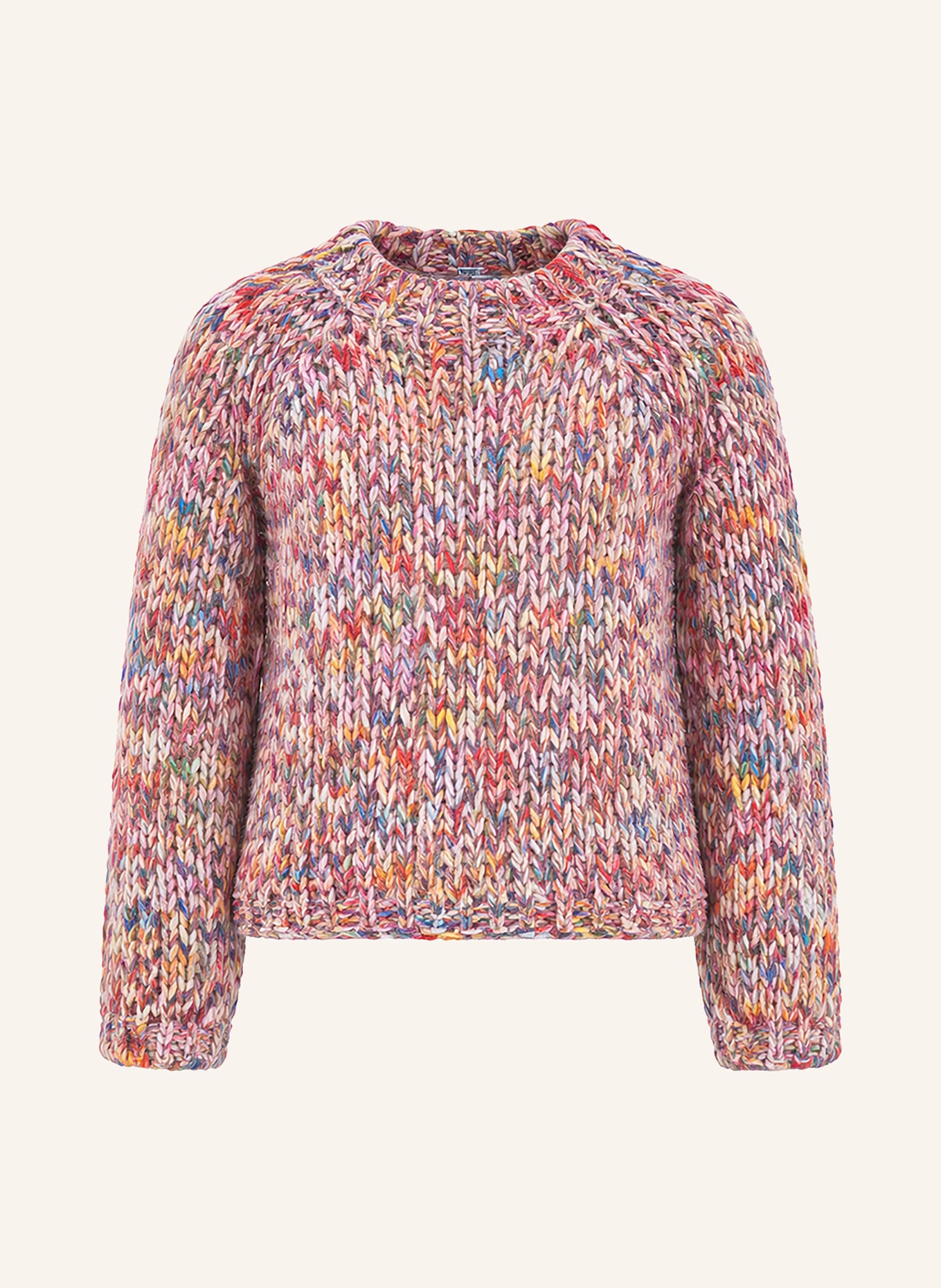 Rich & Royal Sweater: PINK / YELLOW / LIGHT BLUE