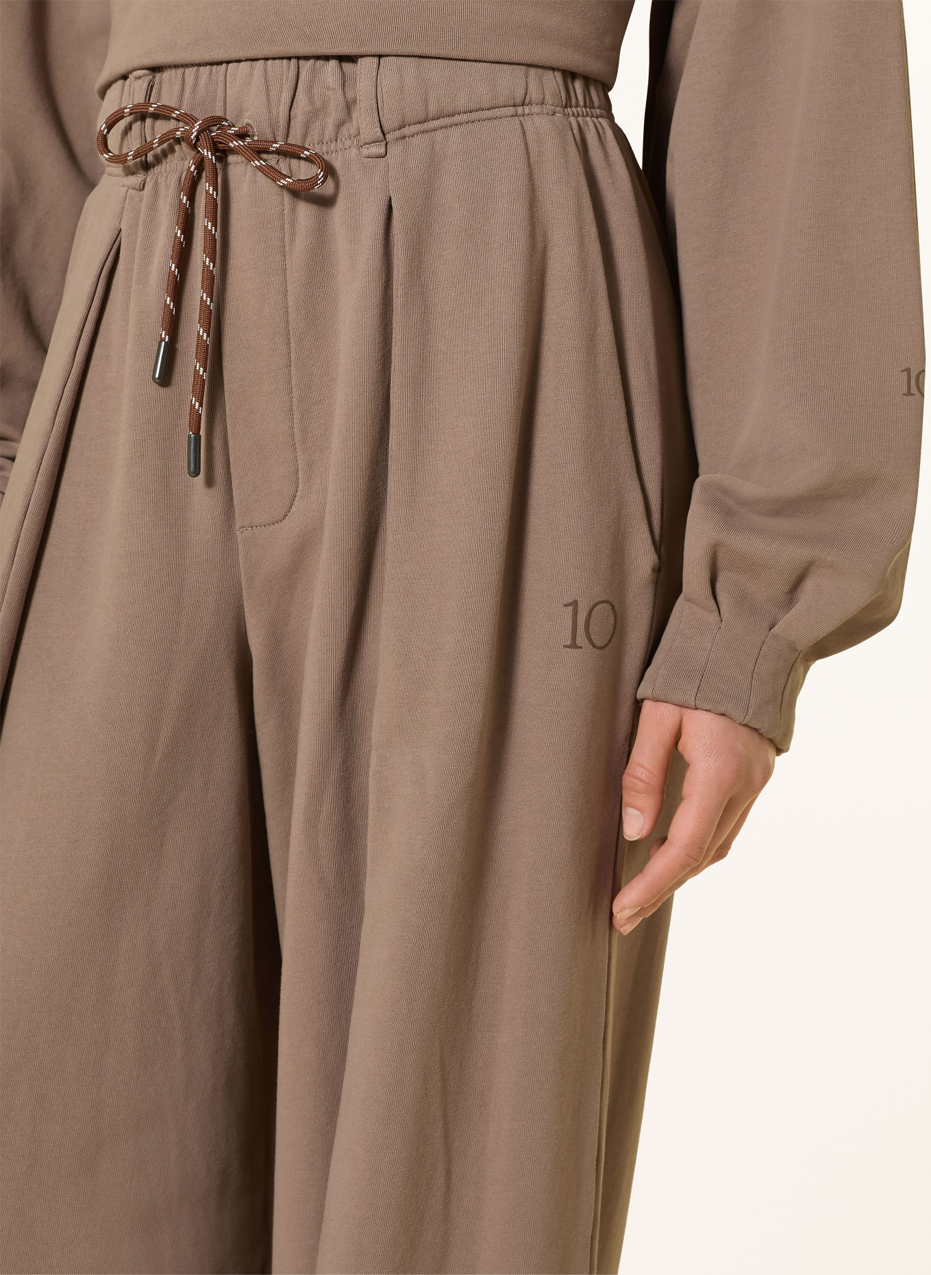 10DAYS Sweatpant: TAUPE