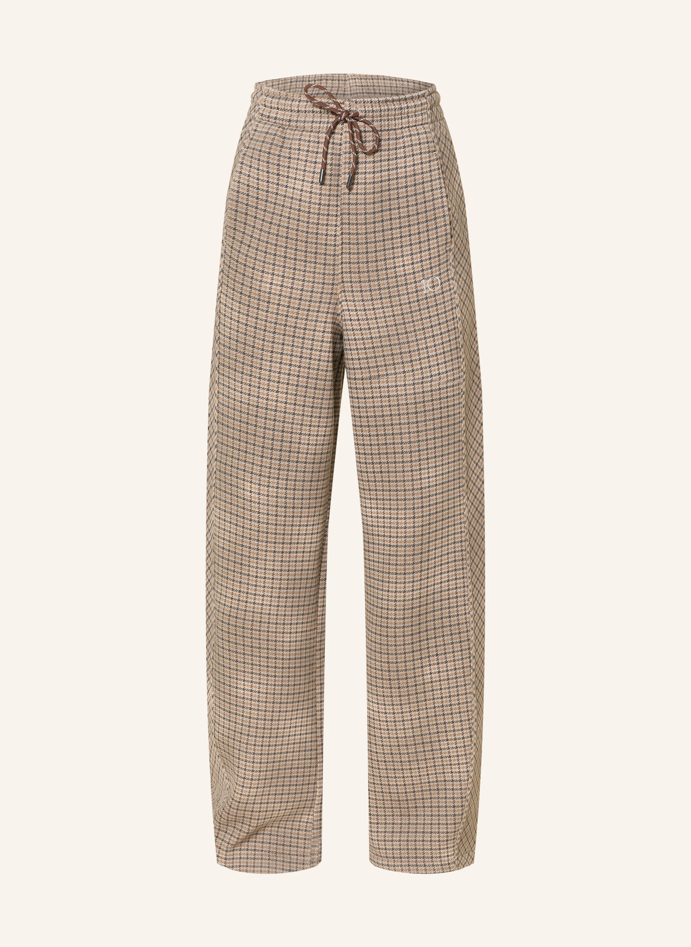 10DAYS Hose im Jogging-Stil: CREME / HELLBRAUN / DUNKELGRAU