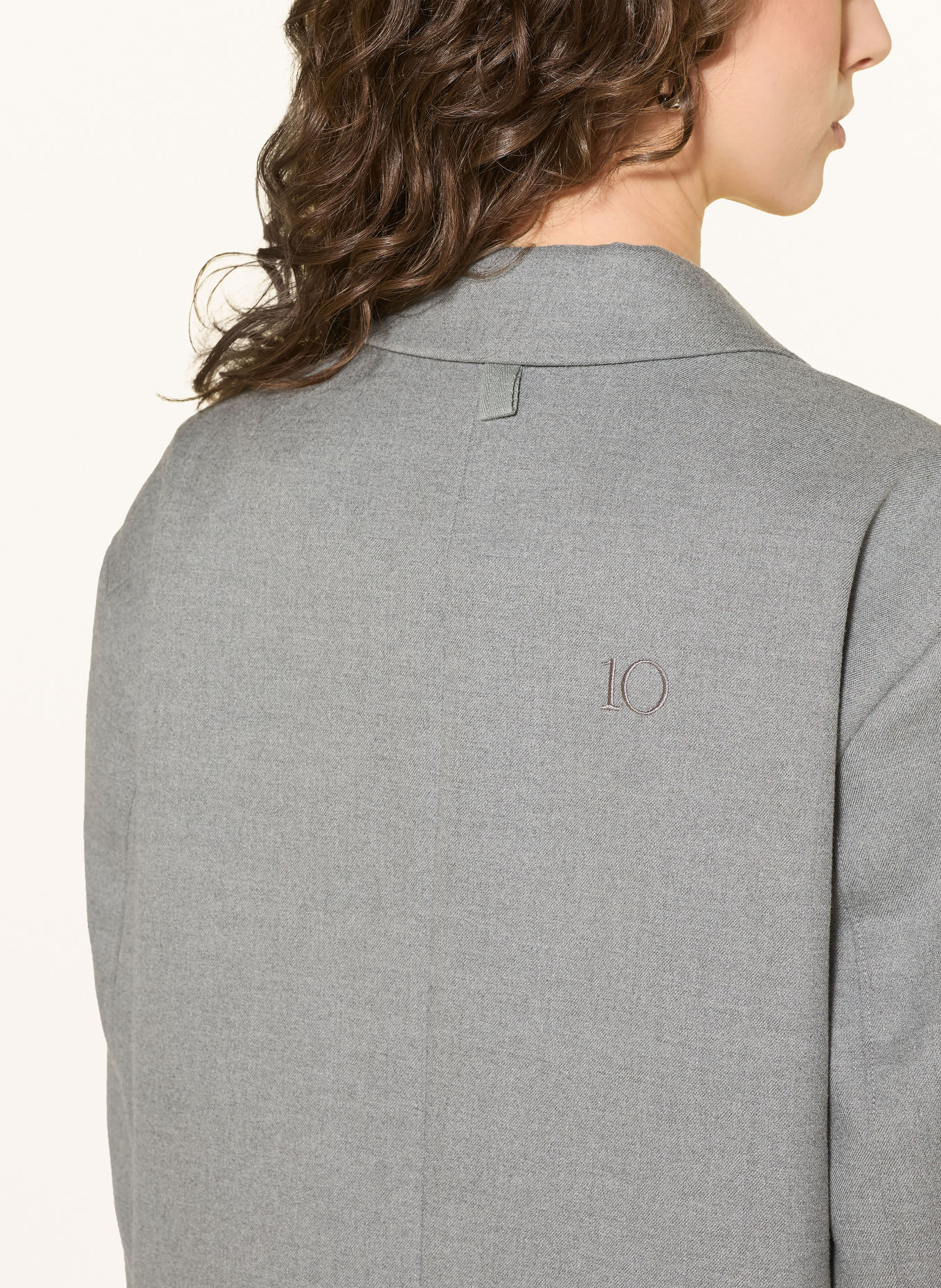 10DAYS Blazer PROUD: LICHTGRIJS