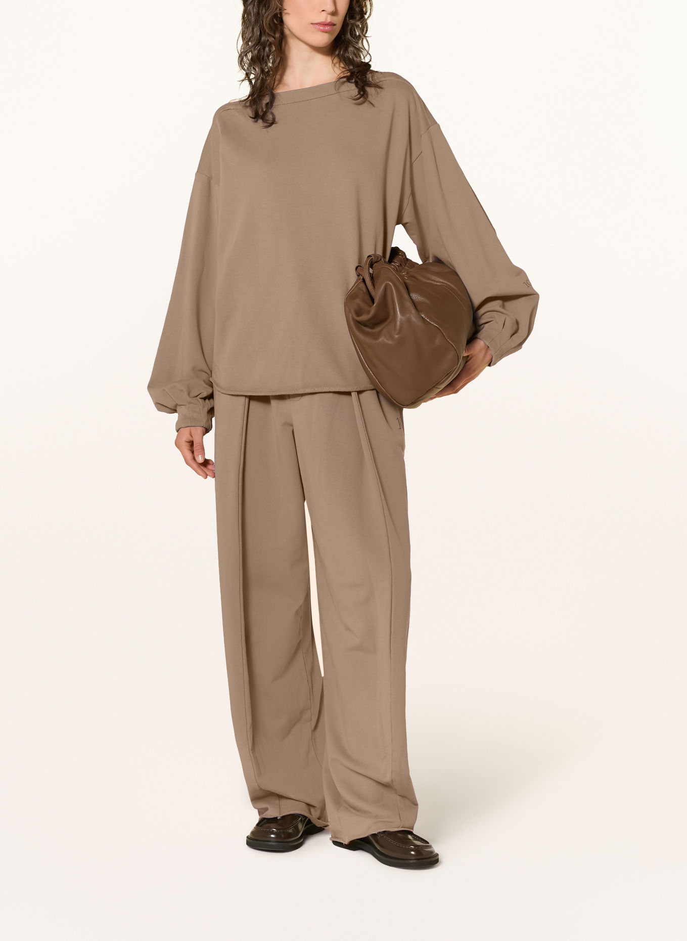 10DAYS Sweatshirt: TAUPE