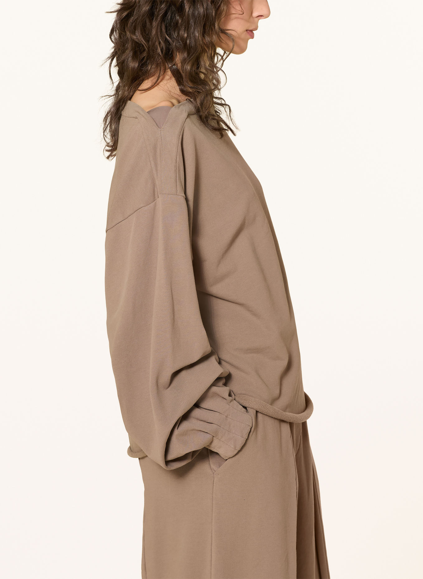 10DAYS Sweatshirt: TAUPE