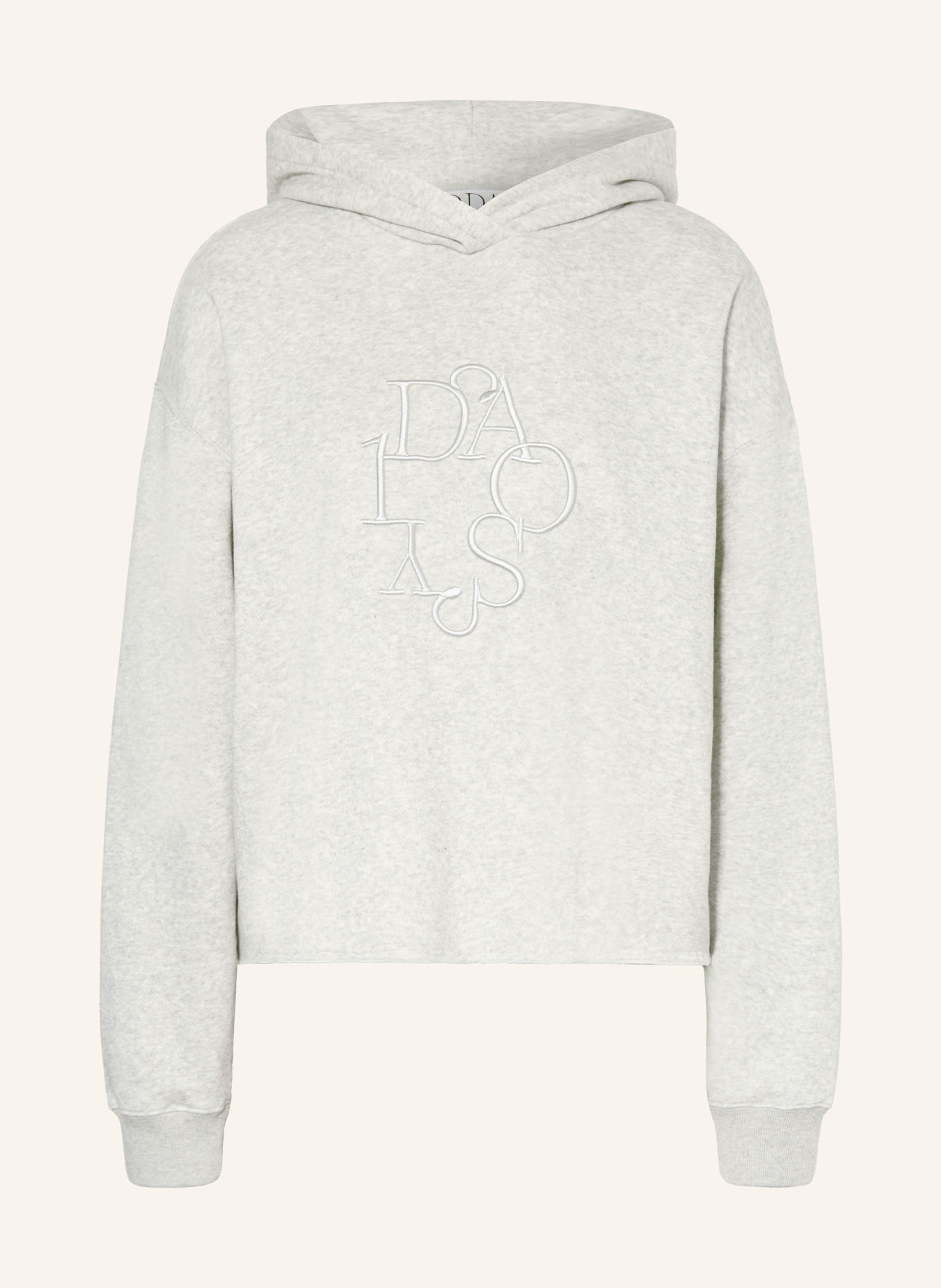 10DAYS Hoodie: HELLGRAU