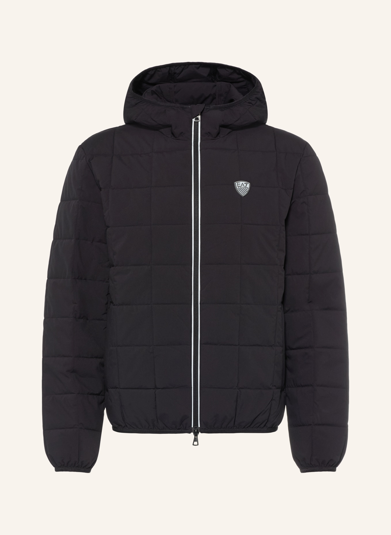 EA7 EMPORIO ARMANI Quilted jacket: BLACK