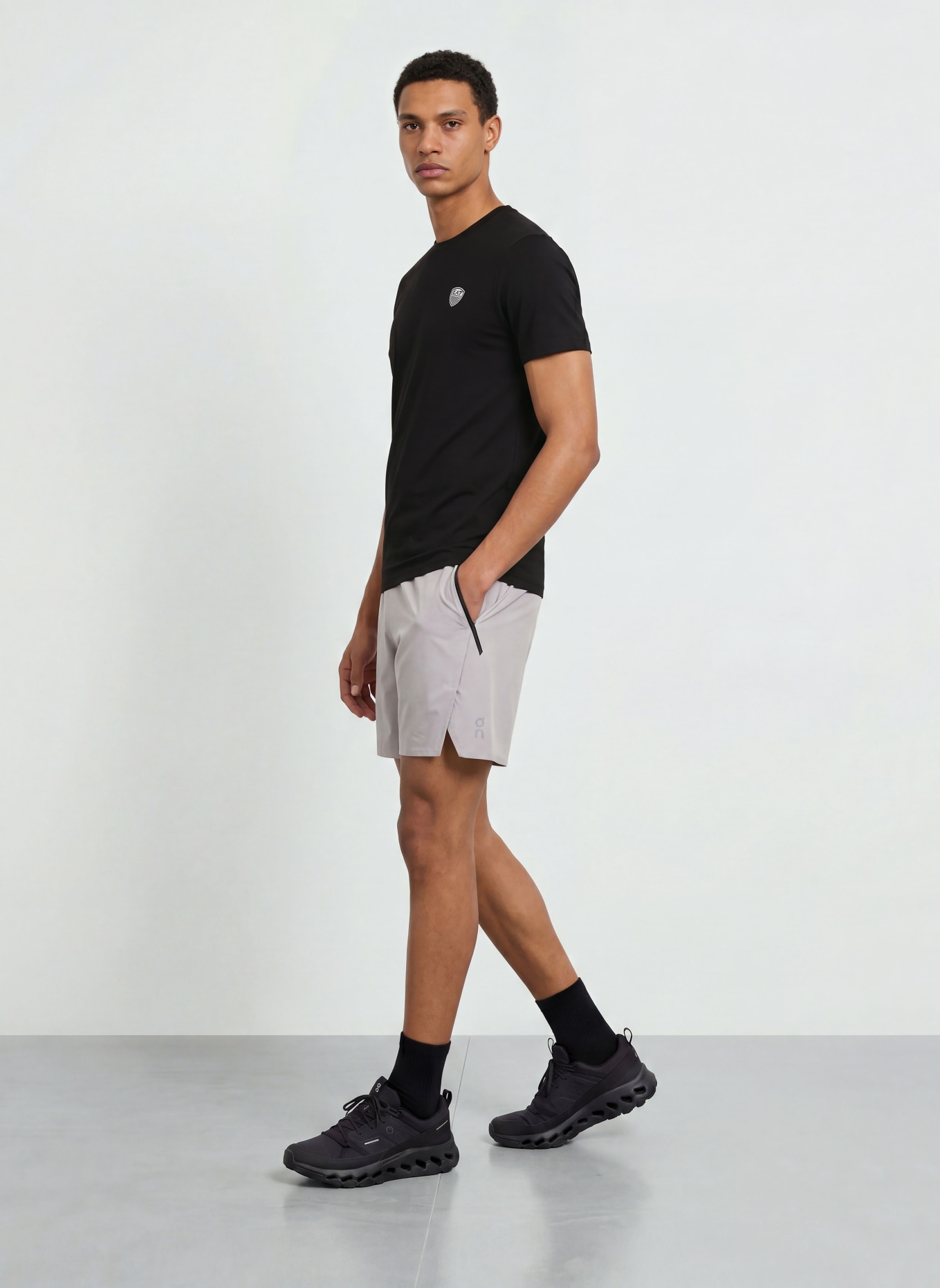 EA7 EMPORIO ARMANI T-Shirt: SCHWARZ