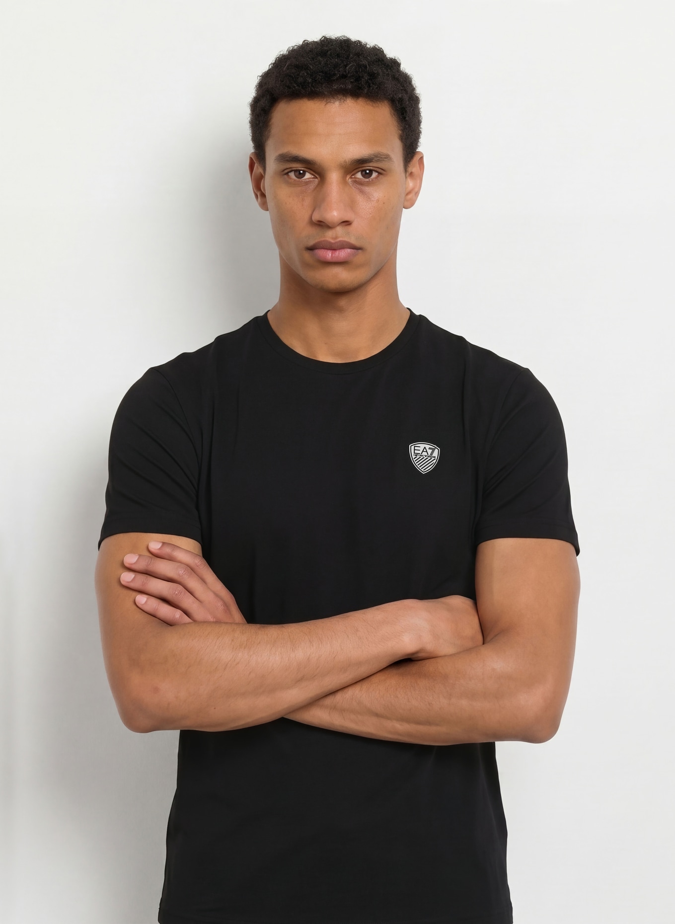 EA7 EMPORIO ARMANI T-Shirt: SCHWARZ
