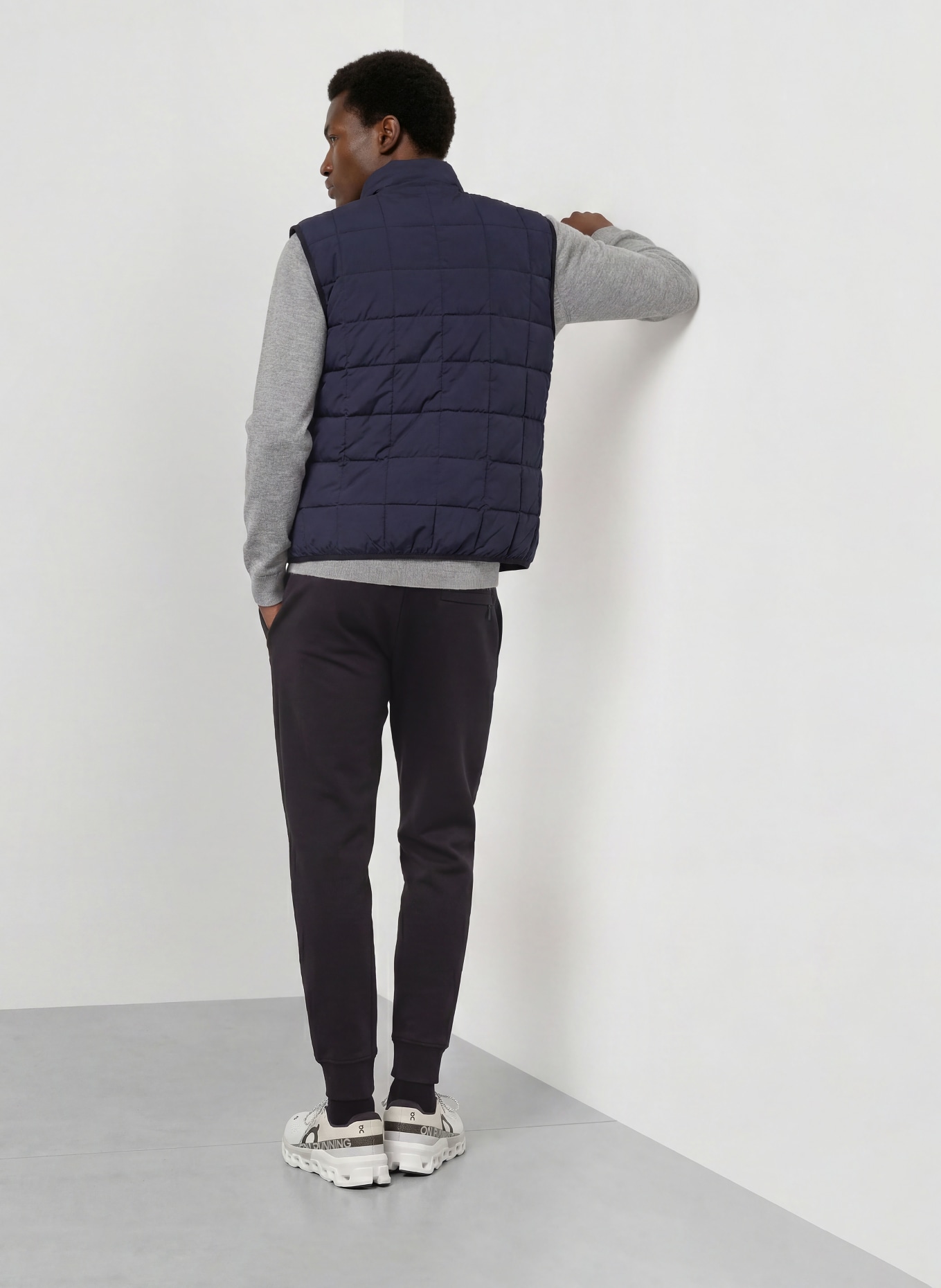 EA7 EMPORIO ARMANI Steppweste: DUNKELBLAU