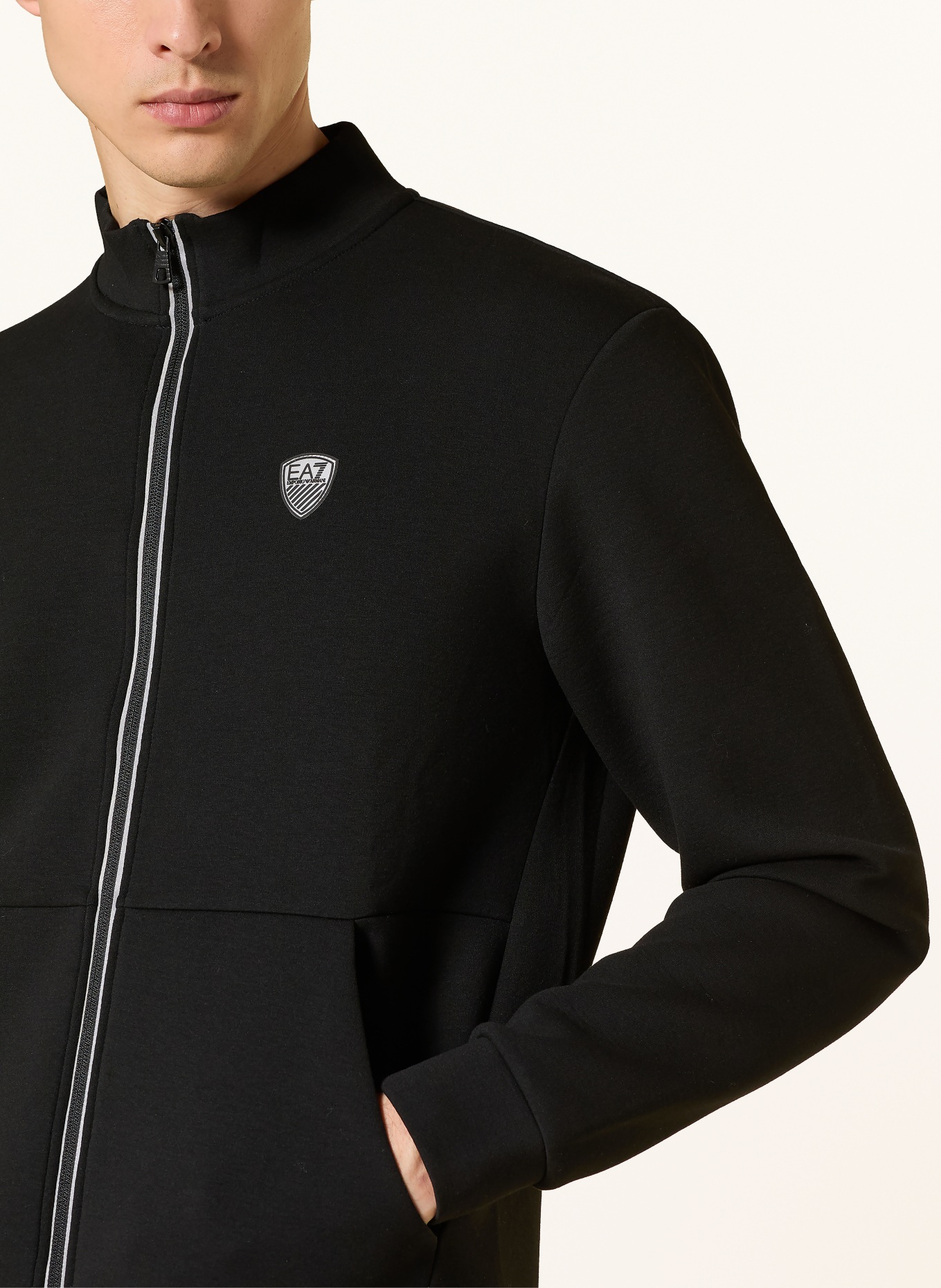 EA7 EMPORIO ARMANI Trainingsanzug: SCHWARZ
