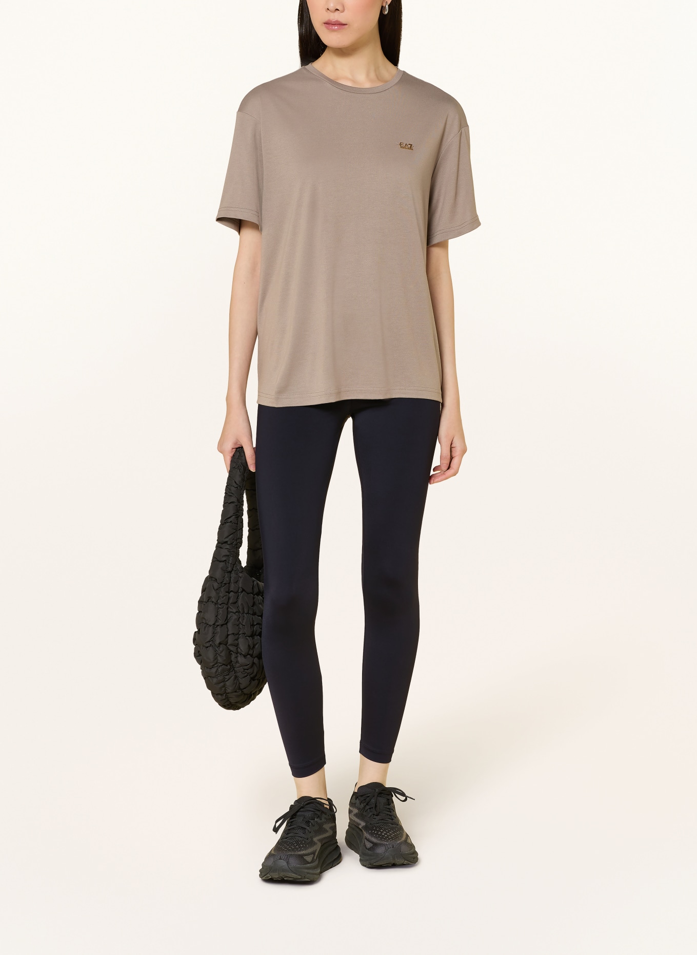 EA7 EMPORIO ARMANI VIGOR7 Leggings: BLACK