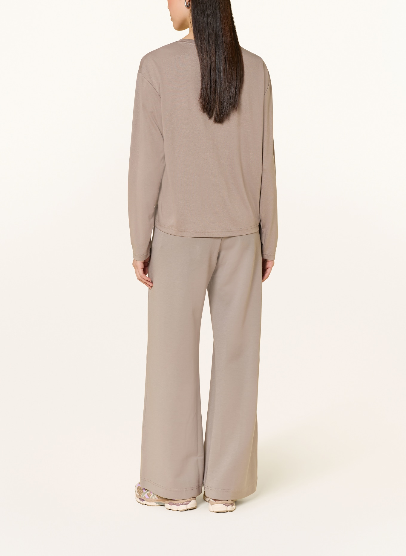 EA7 EMPORIO ARMANI TRAIN CORE Long-sleeve shirt: TAUPE