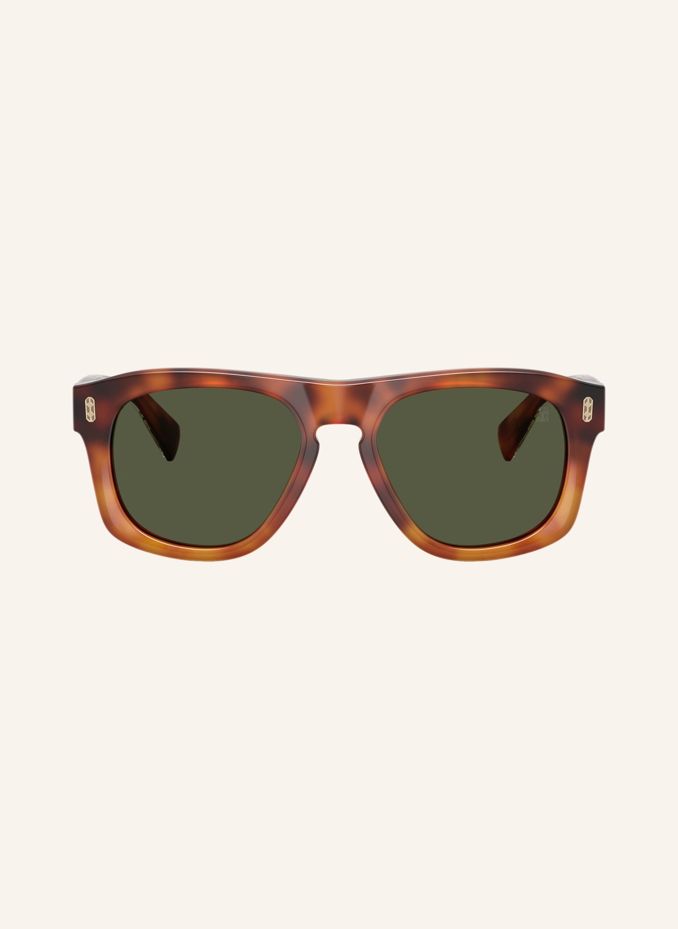 BRUNELLO CUCINELLI Lunettes de soleil BC4026S: HAVANNA FIAMMA/ FOREST