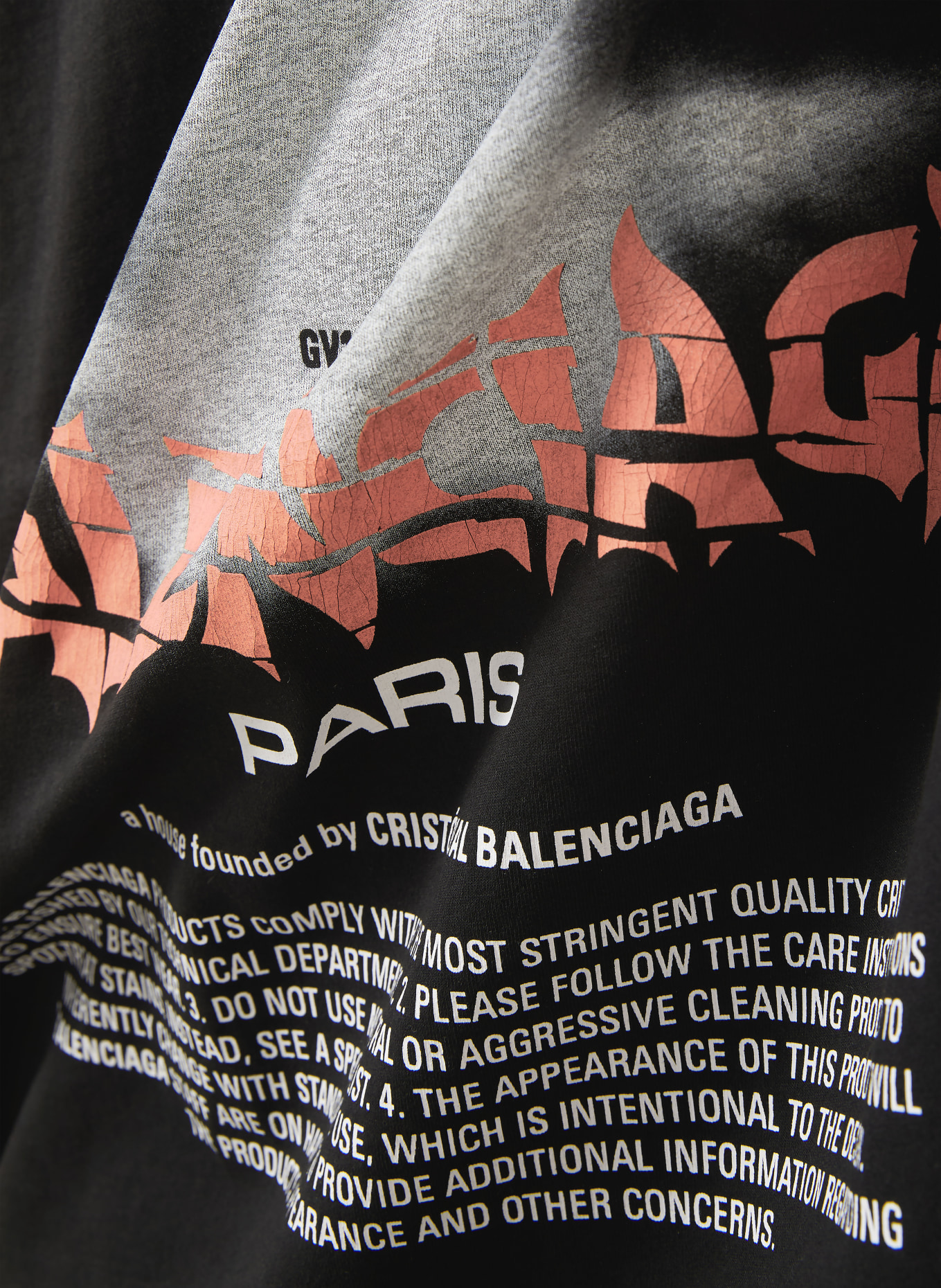 BALENCIAGA Oversized-Shirt THE DOOR: SCHWARZ