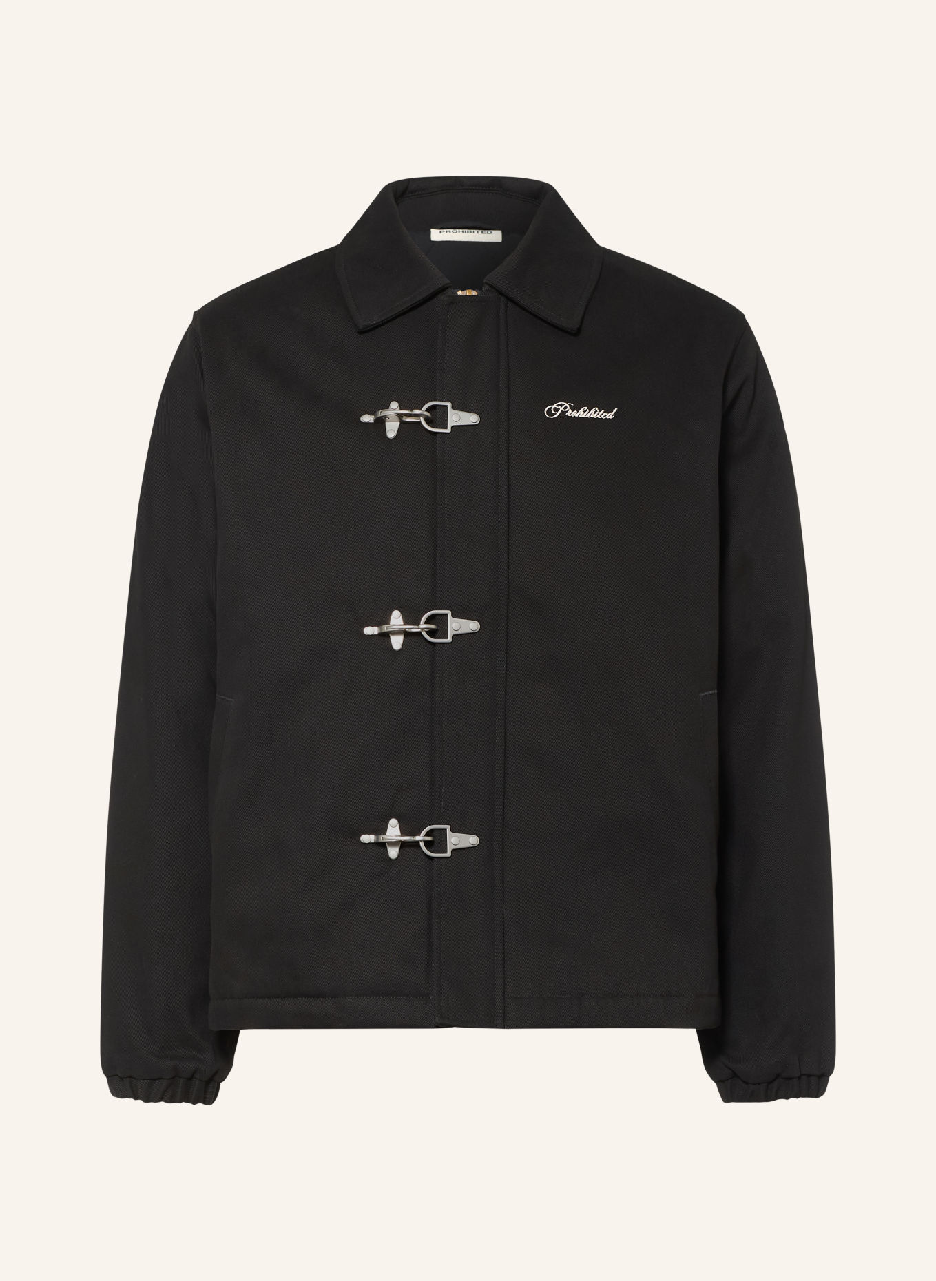 PROHIBITED Fieldjacket BACK IN THE DAYS: SCHWARZ