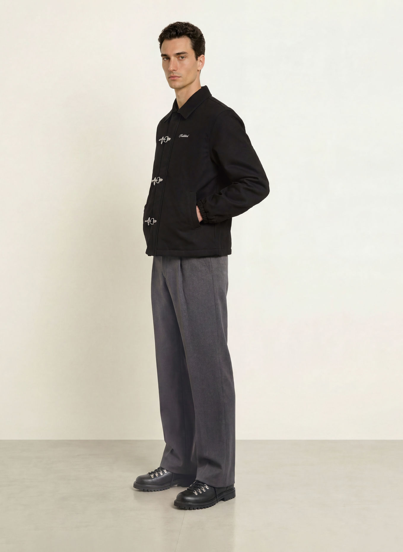 PROHIBITED Fieldjacket BACK IN THE DAYS: SCHWARZ