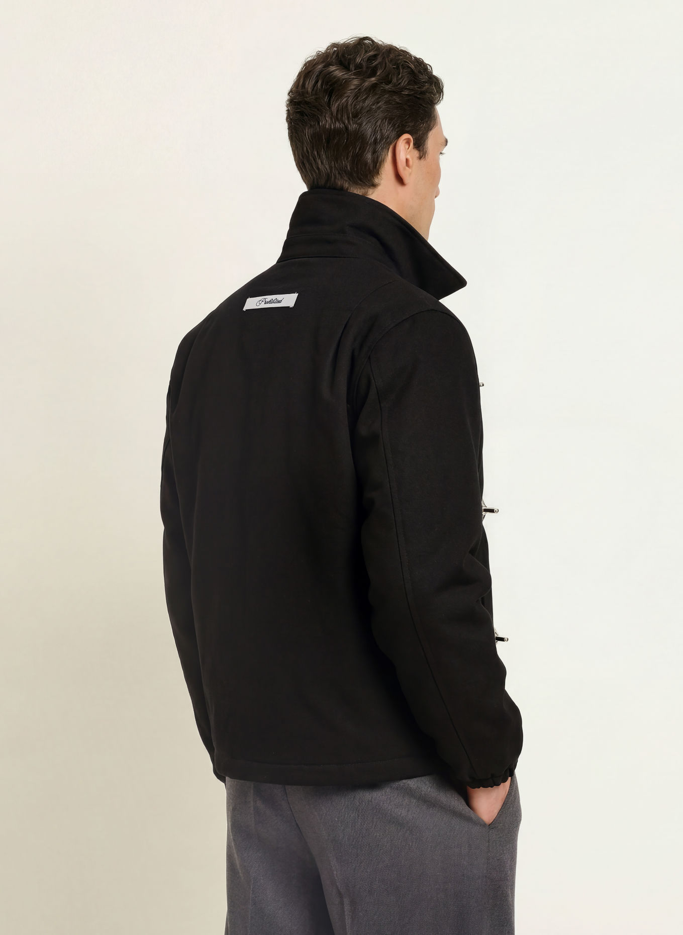 PROHIBITED Fieldjacket BACK IN THE DAYS: SCHWARZ